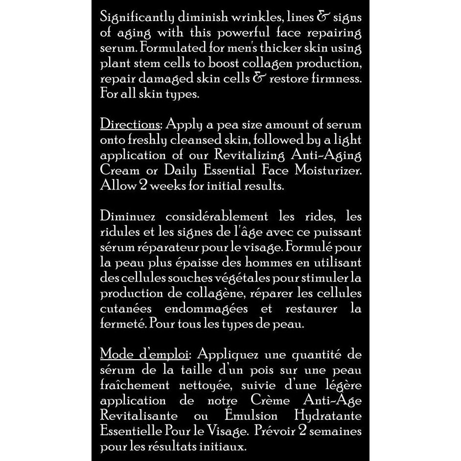 Suero Antienvejecimiento Brickell 30ml Vitamina C Hombres