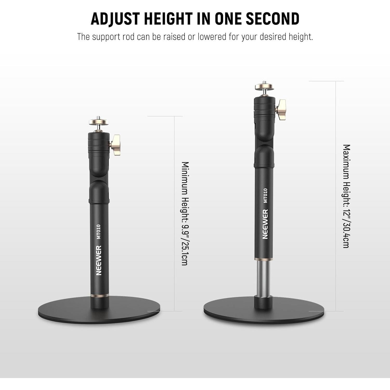 Soporte para Teléfono Móvil NEEWER MT010 Ajustable de Escritorio