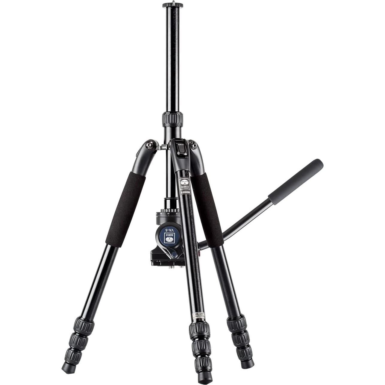 Trípode de Aluminio SIRUI T-004SK con Cabezal VA-5