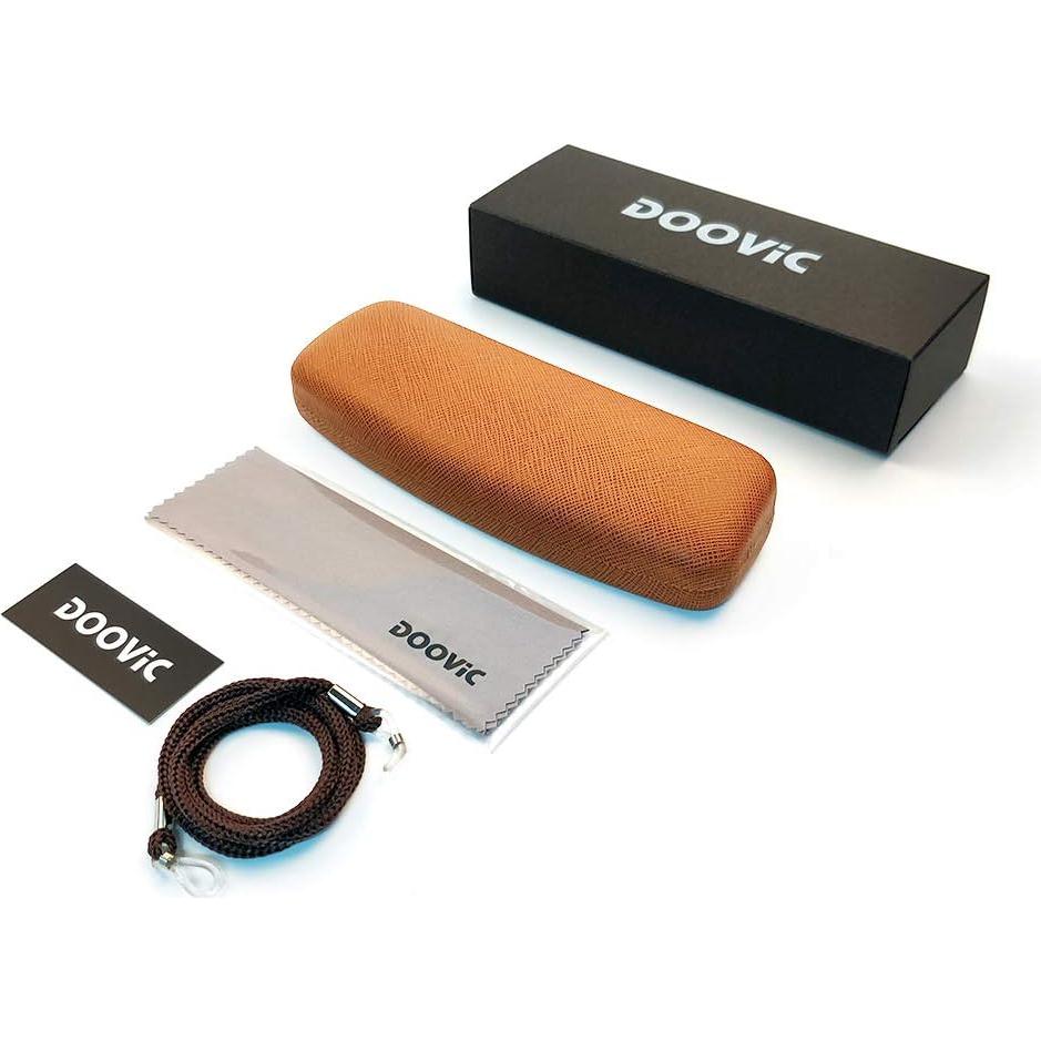 Gafas de lectura DOOViC tortuga +2.00 unisex flexibles