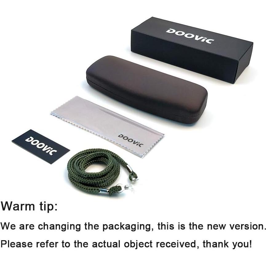 Gafas de lectura DOOViC tortuga +2.00 unisex flexibles