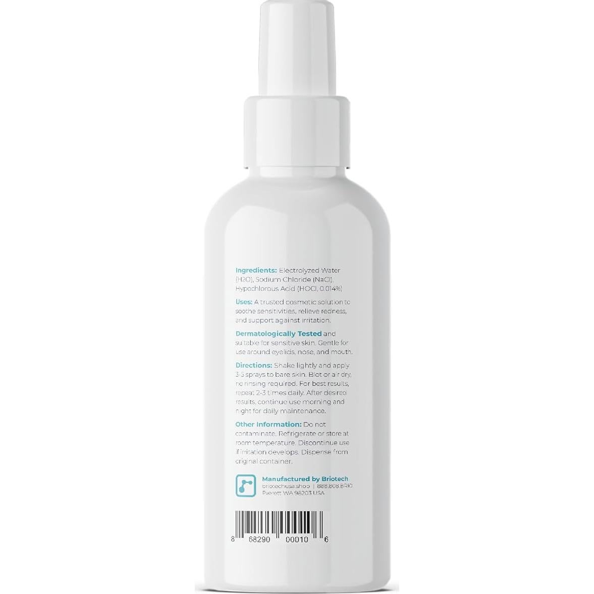 Spray Tópico Briotech HOCl 113 g para Piel y Cara