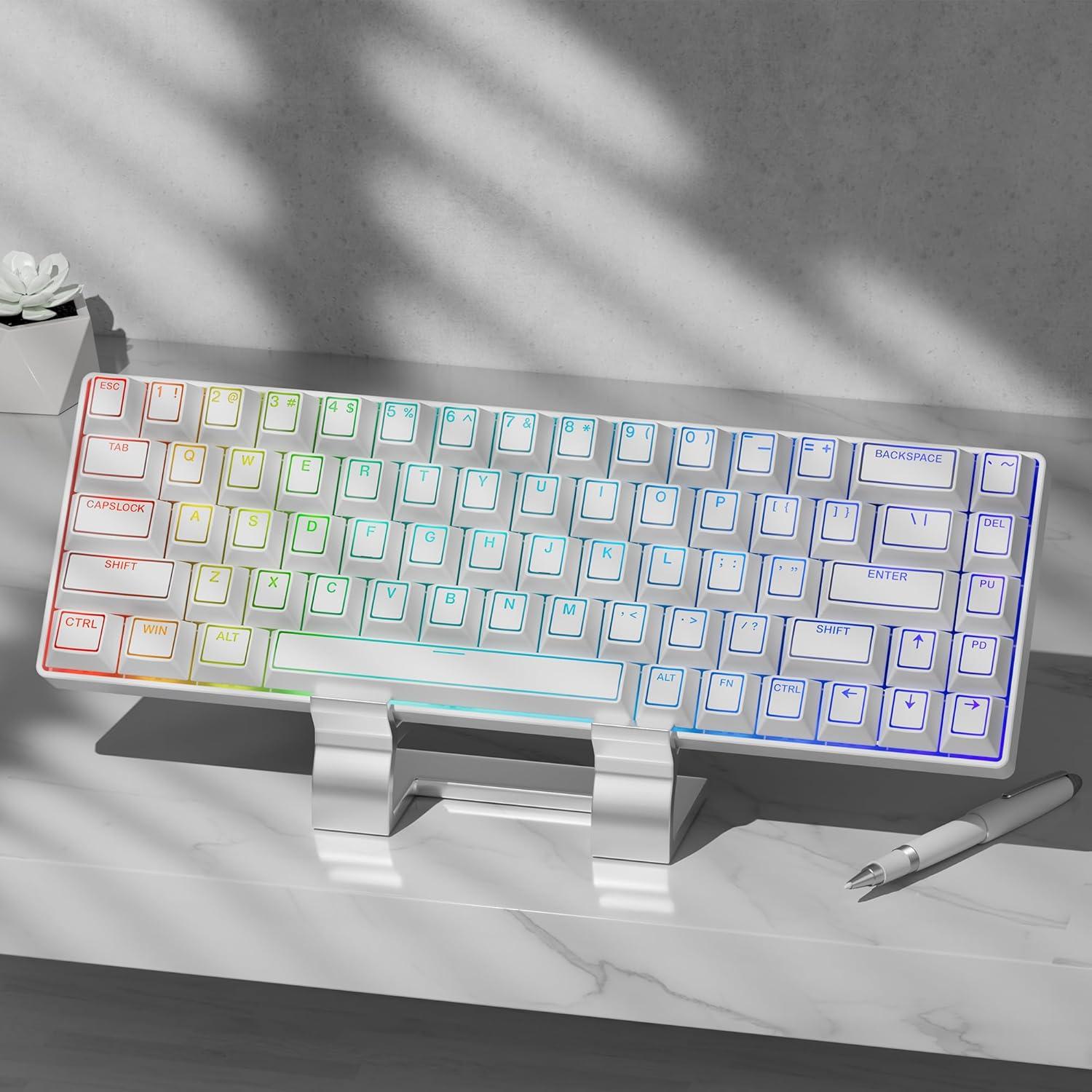 Conjunto de Teclas PBT Doubleshot Cherry XVX Blanco 142 Teclas