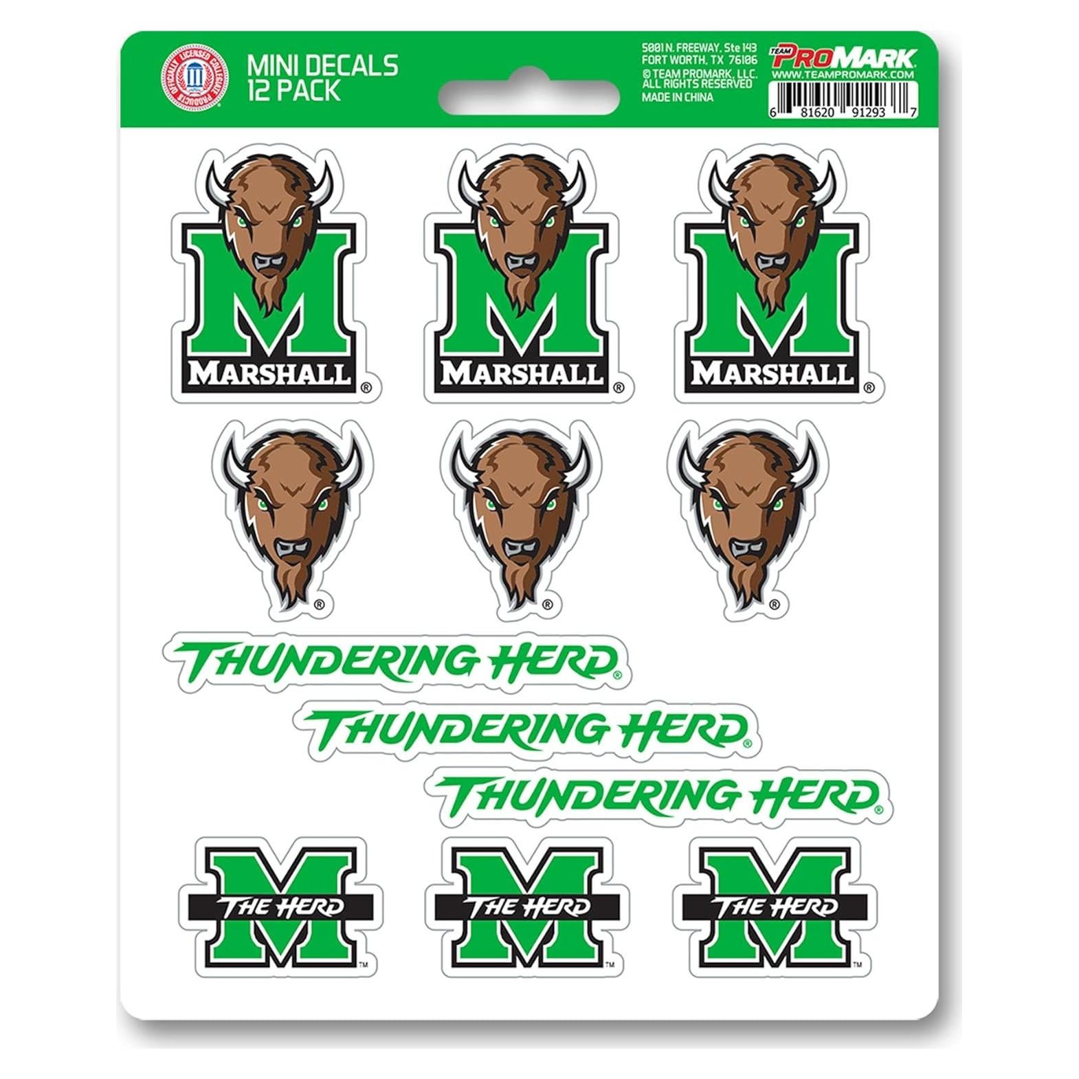 Calcomanías Mini 12 Pack NCAA FanMats - Unisex Adolescente