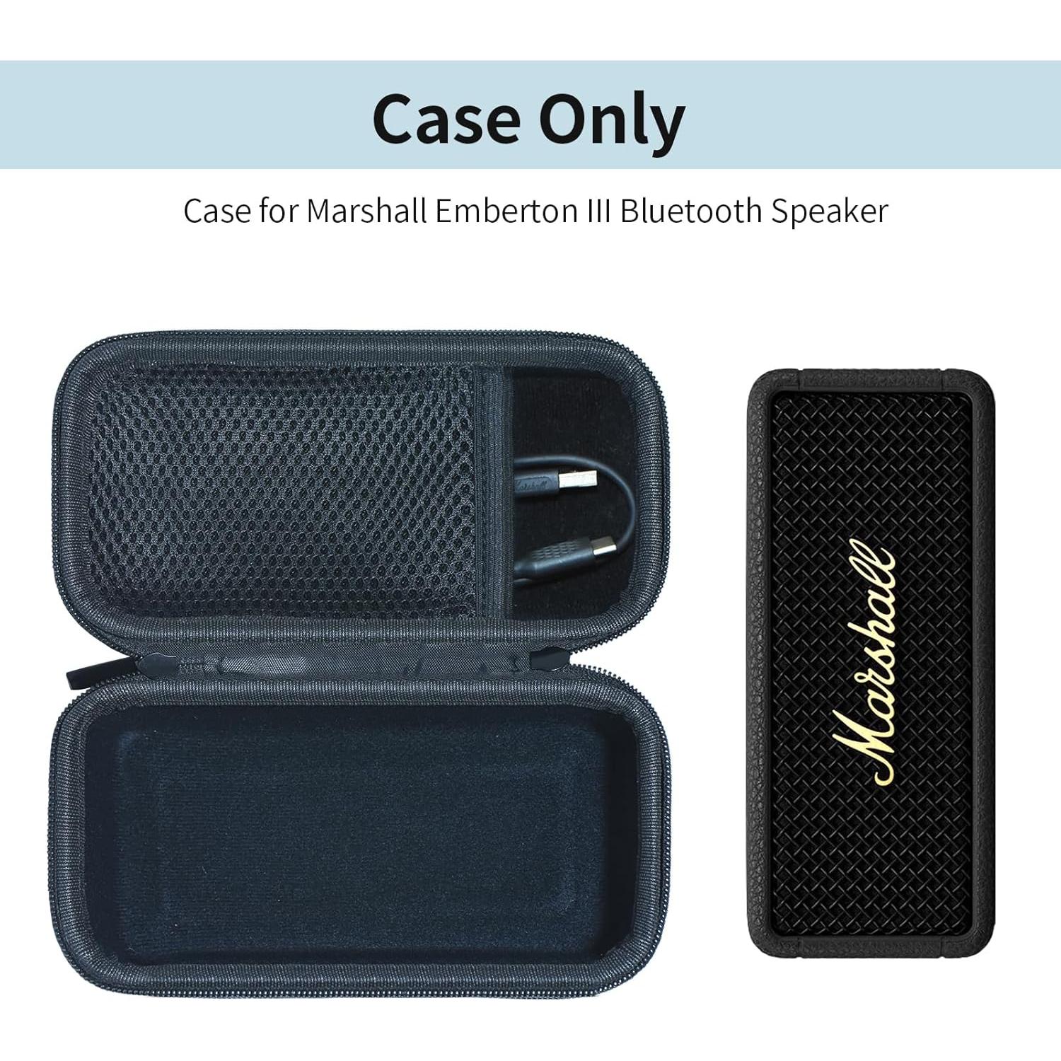 Funda para altavoz Bluetooth Marshall Emberton III Negra