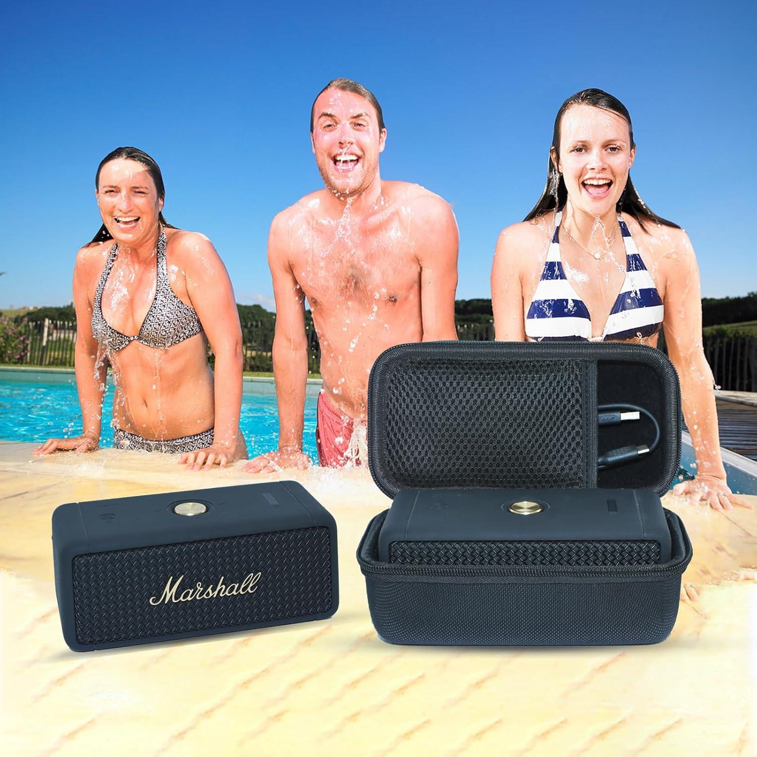 Funda para altavoz Bluetooth Marshall Emberton III Negra