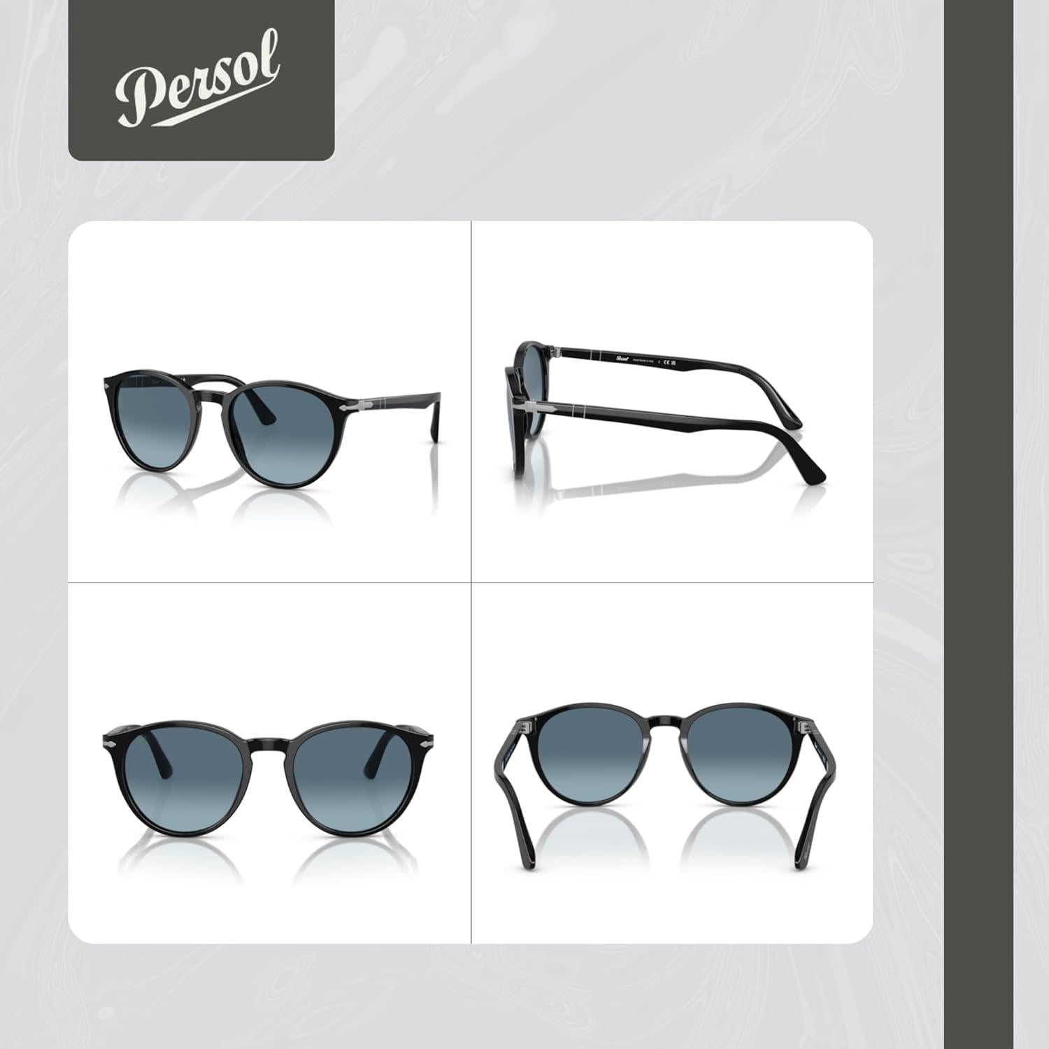Gafas de sol Persol PO3152S para hombres + Kit iWear