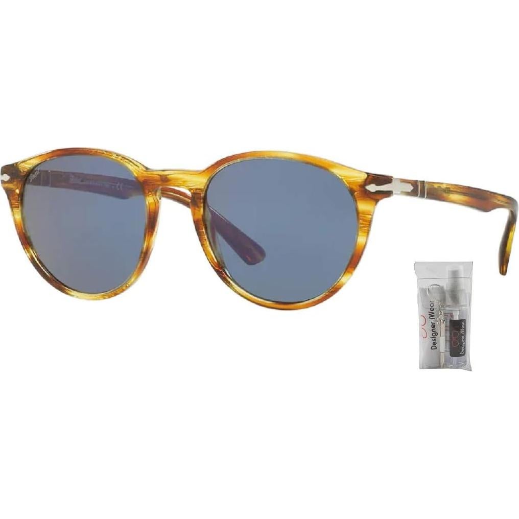 Gafas de sol redondas Persol PO3152S + Kit de limpieza