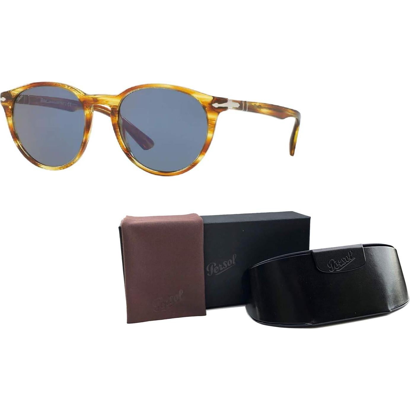 Gafas de sol redondas Persol PO3152S + Kit de limpieza