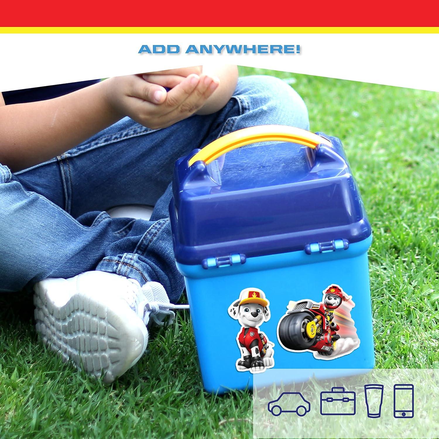 Calcomanías Paw Patrol Marshall - Set de 3 Vinilo Decorativo