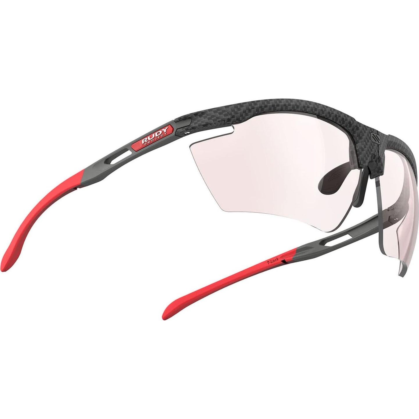 Gafas de sol Rudy Project Sport Magnus Carbono/Rojo