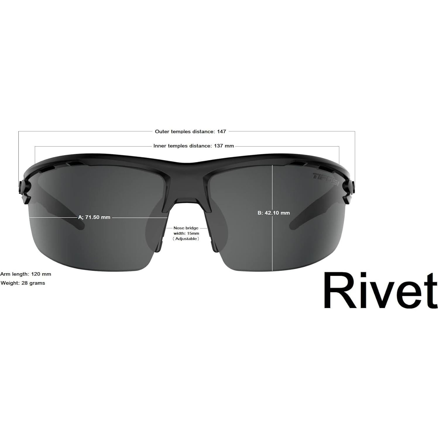 Gafas de sol Rivet Sport Metal gris Fototec para ciclismo