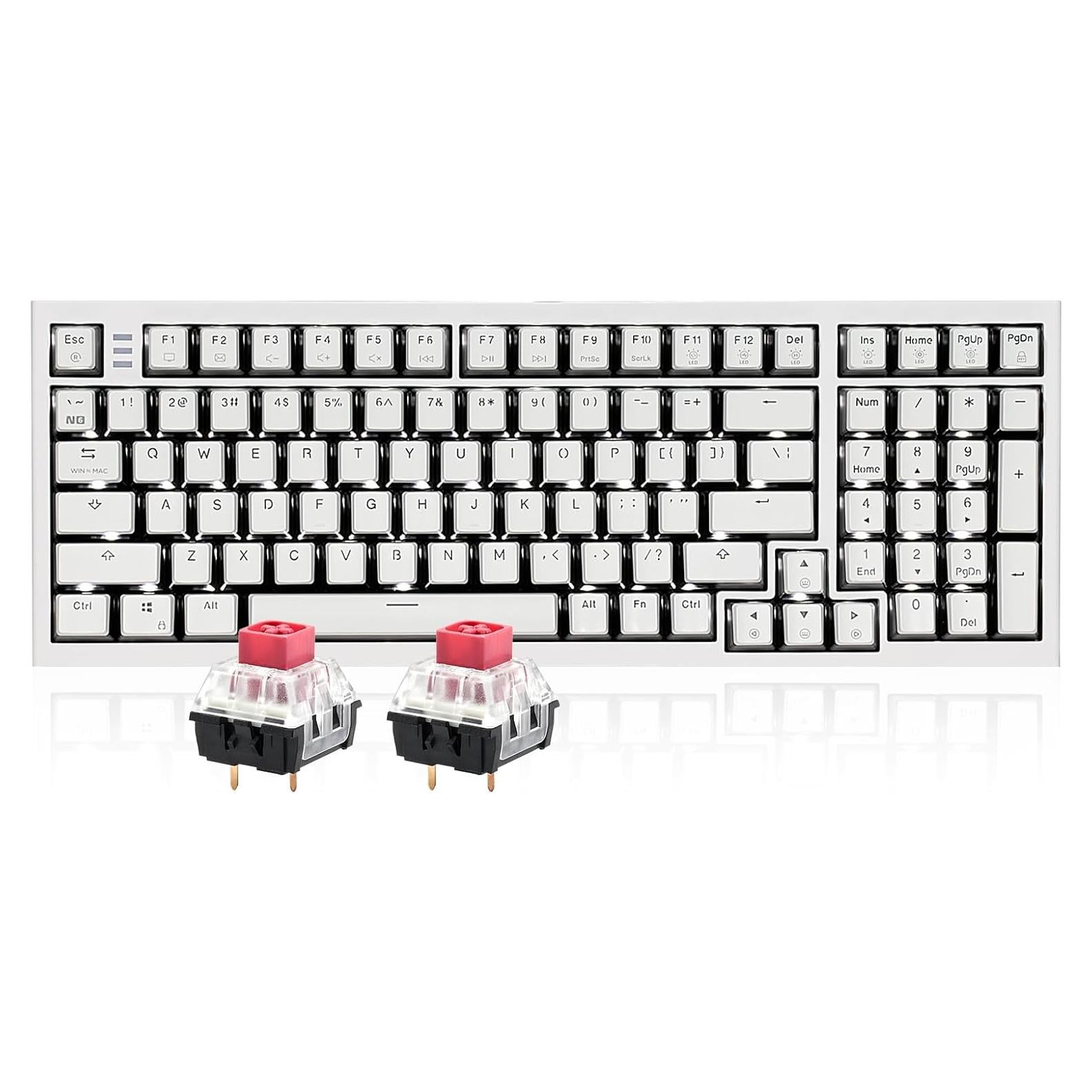 Teclado Mecánico Hexgears X4 USB-C Retroiluminado 99 Teclas