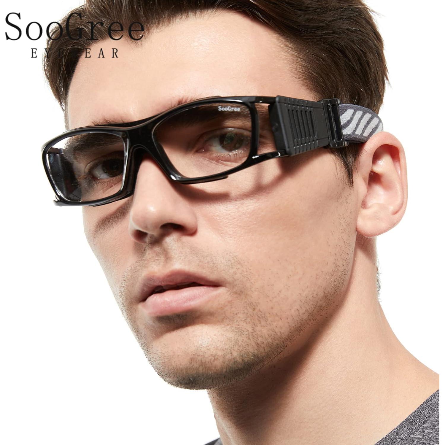 Gafas de Baloncesto de Protección PC para Adultos Unisex