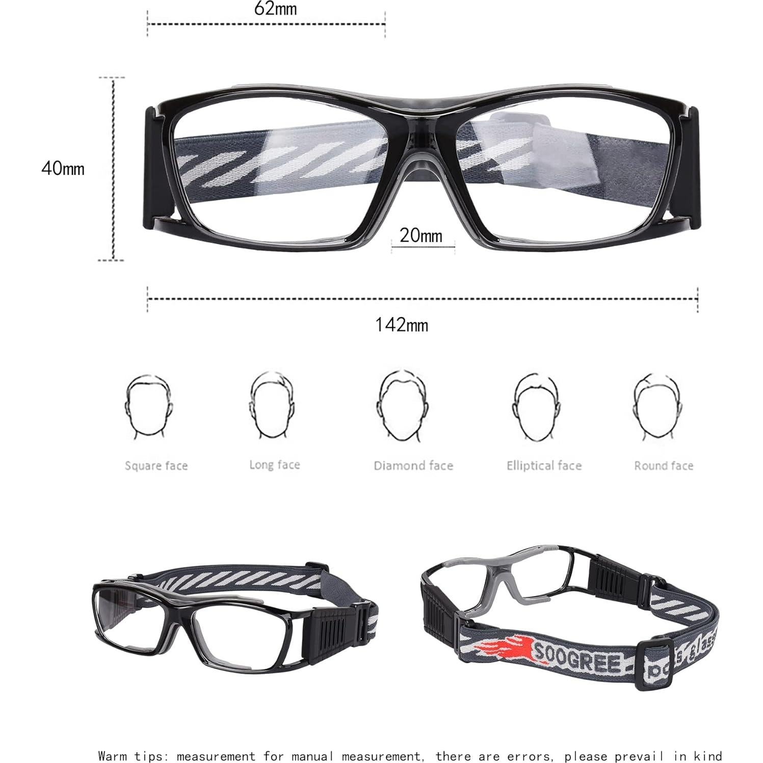 Gafas de Baloncesto PC Marca X - Protección y Comodidad