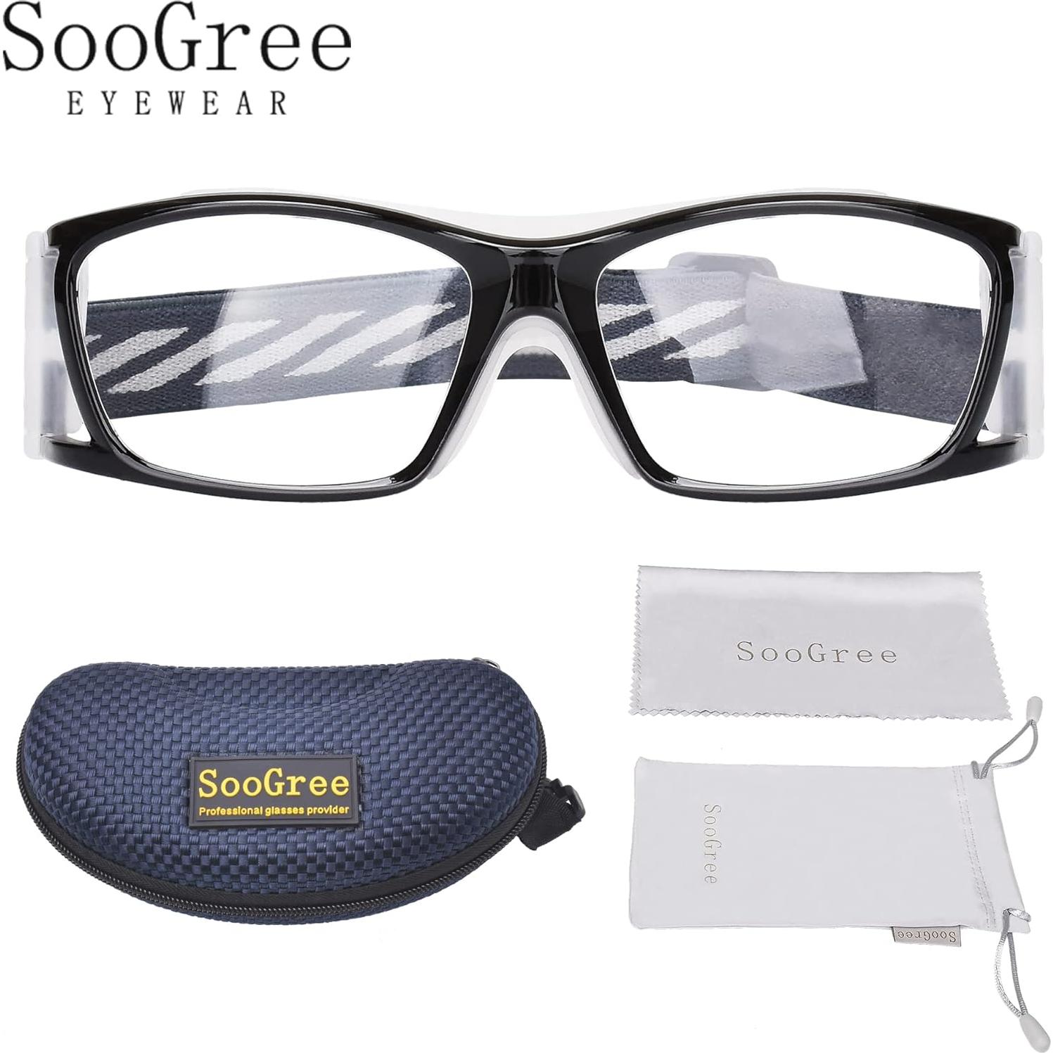 Gafas de Baloncesto Protección PC Ajustables Unisex