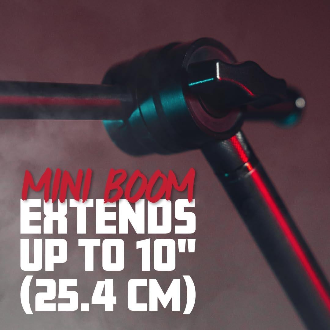 Soporte de Micrófono Boom Gator Rok-It Ajustable 134.6-208.3 cm