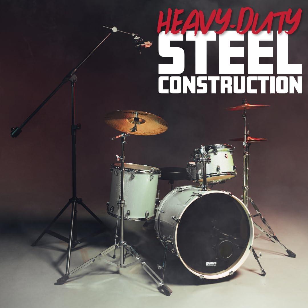 Soporte de Micrófono Boom Gator Rok-It Ajustable 134.6-208.3 cm