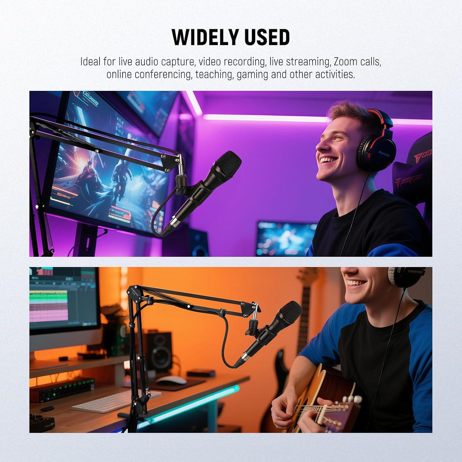 Soporte de Micrófono NEEWER MS006 + Filtro Pop MS011 1.5 kg