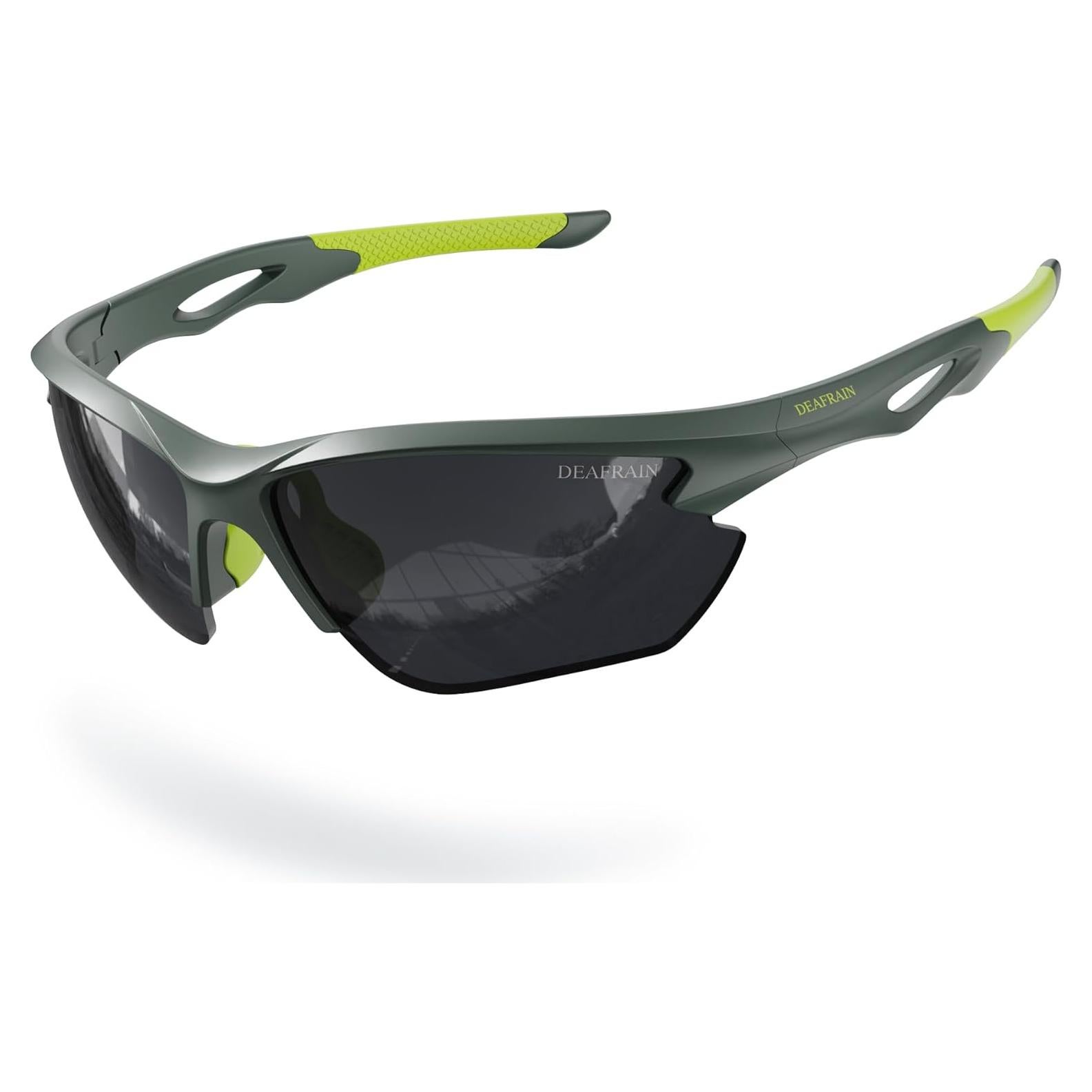 Gafas de sol deportivas DEAFRAIN Dfsg21b UV400 TR90