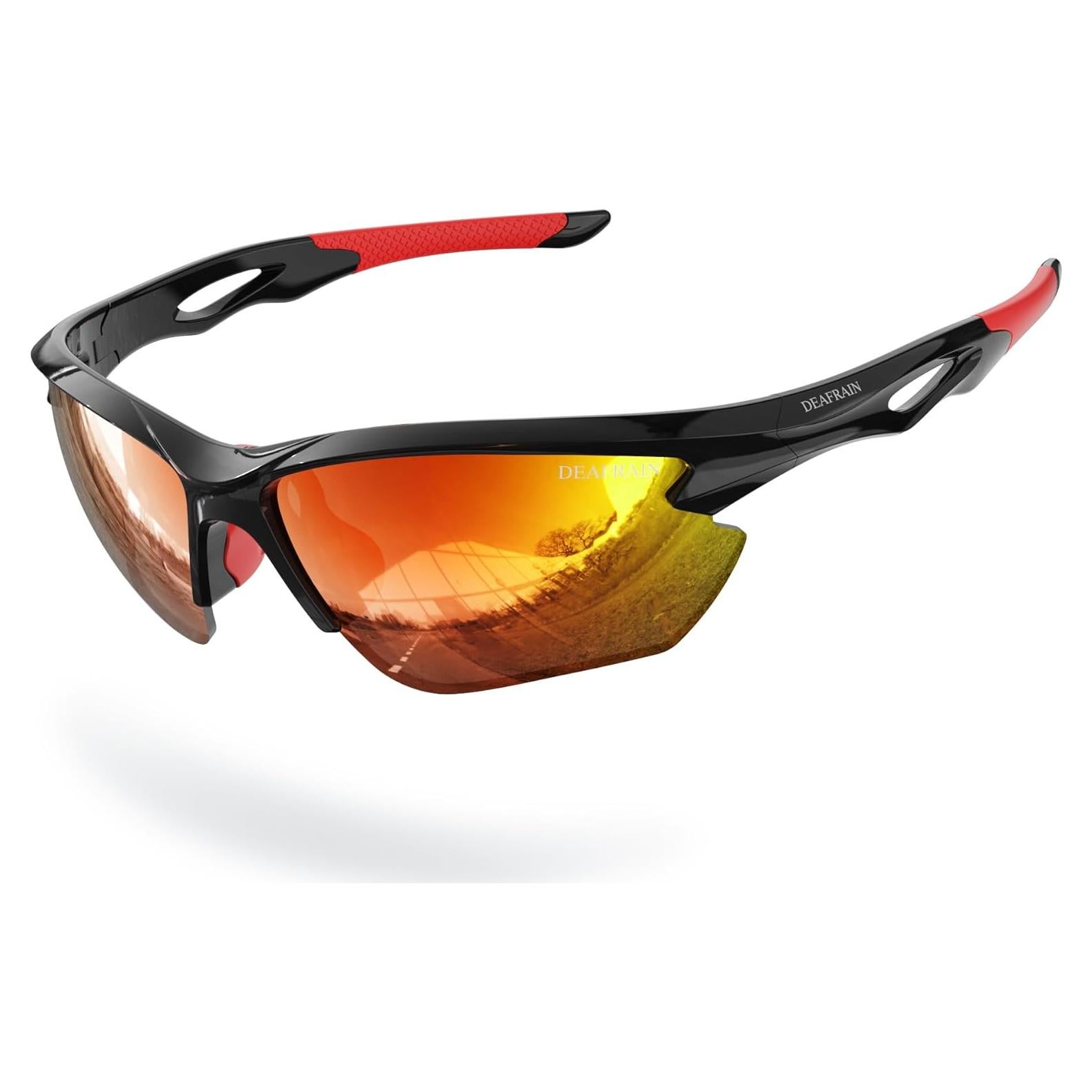 Gafas de sol deportivas DEAFRAIN Dfsg21b polarizadas UV400