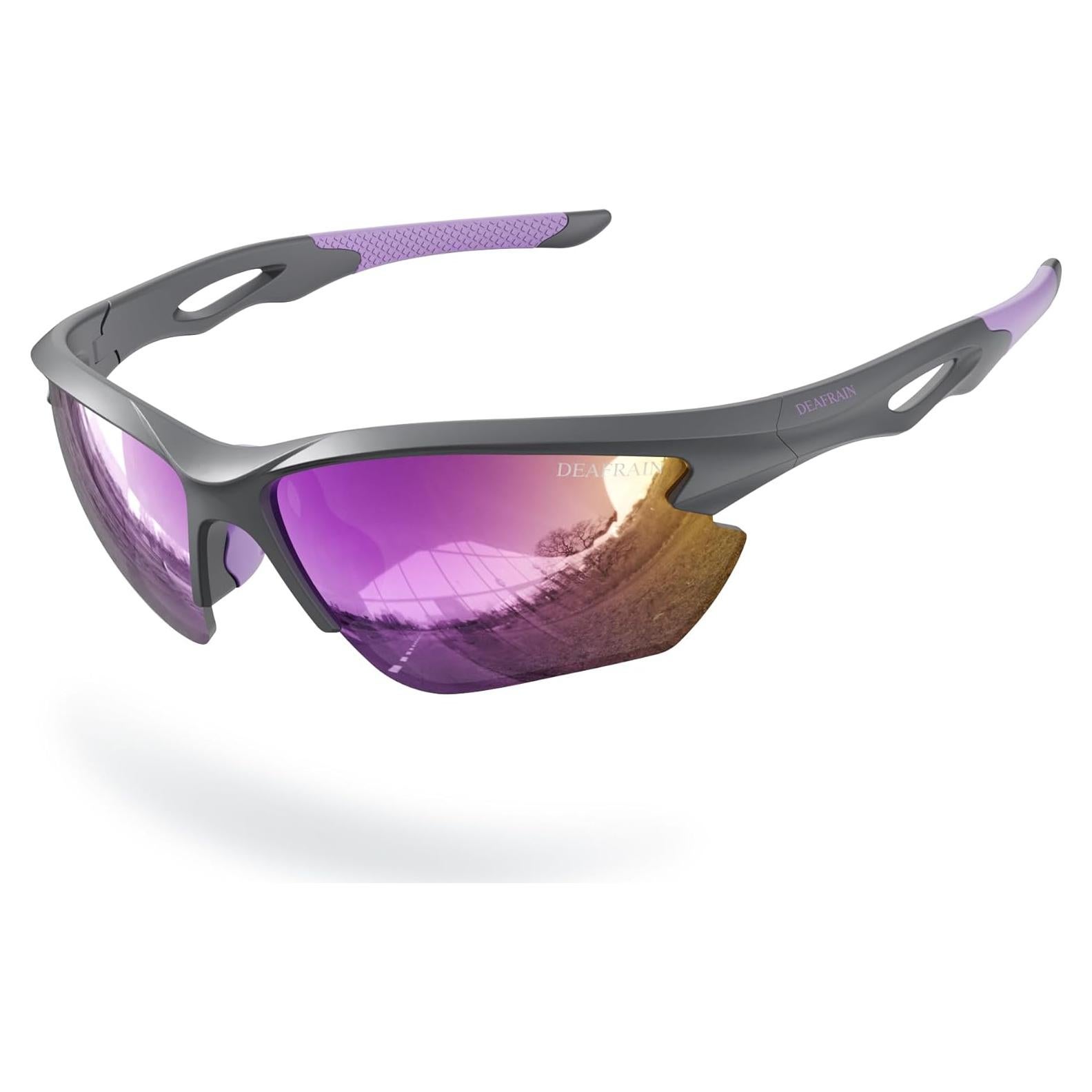 Gafas de sol deportivas DEAFRAIN Dfsg21b polarizadas UV400