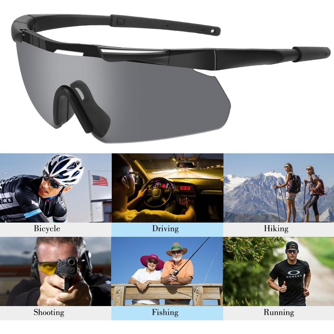 Gafas Tácticas Xaegistac 3 Lentes Intercambiables Unisex