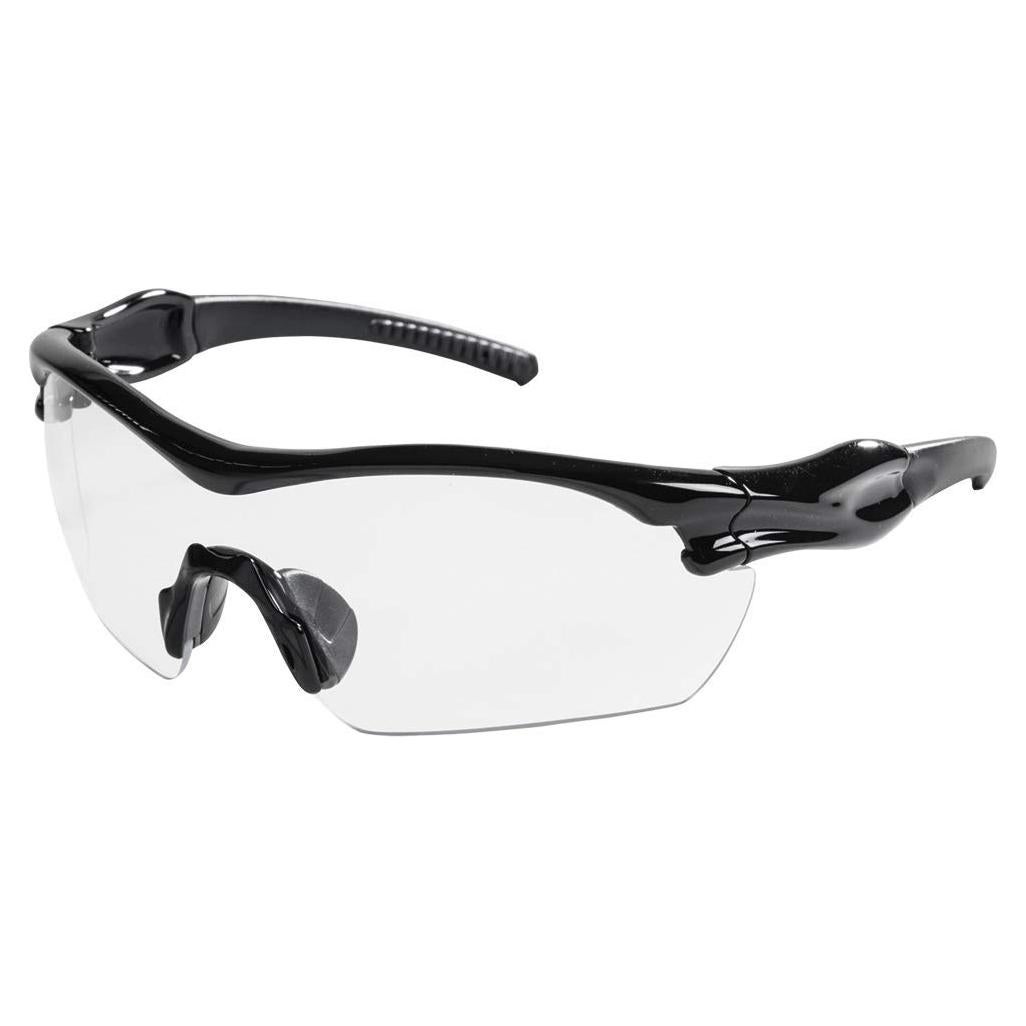 Sellstrom Stylish, Sporty, Soft, Slip-Resistant and Anti-Fog Coating Protective Eyewear Safety Glasses, High Impact Optical Correct Wrap Style PC Lens (Clear), Soft Nose Piece (Qty 1), S72100