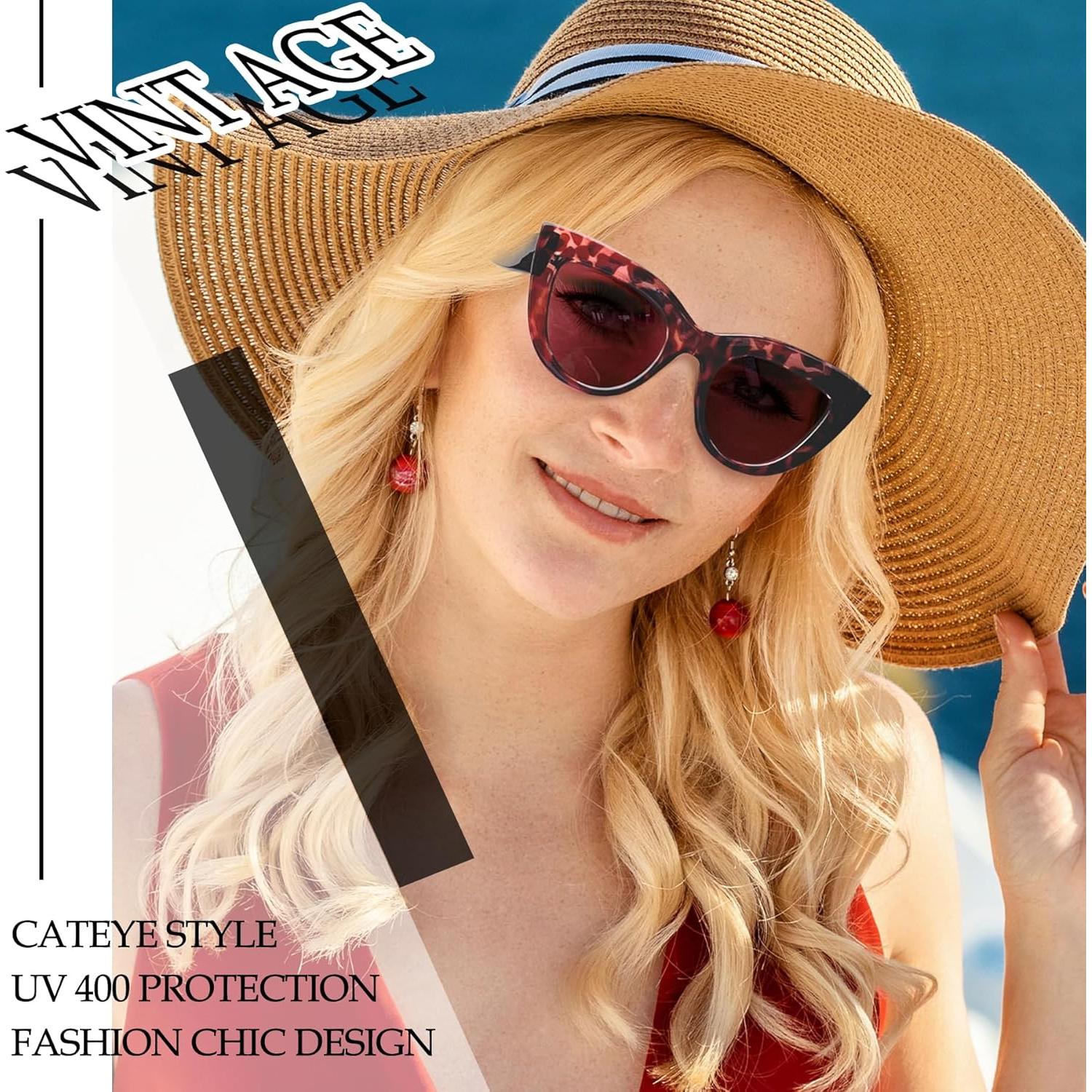 Gafas de sol Joopin ojo de gato polarizadas para mujer