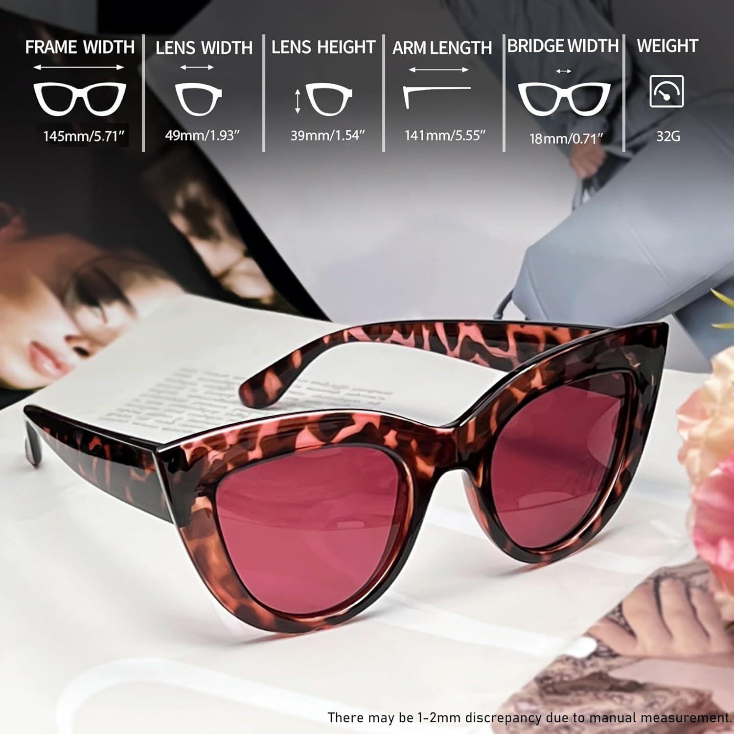 Gafas de sol Joopin ojo de gato polarizadas para mujer