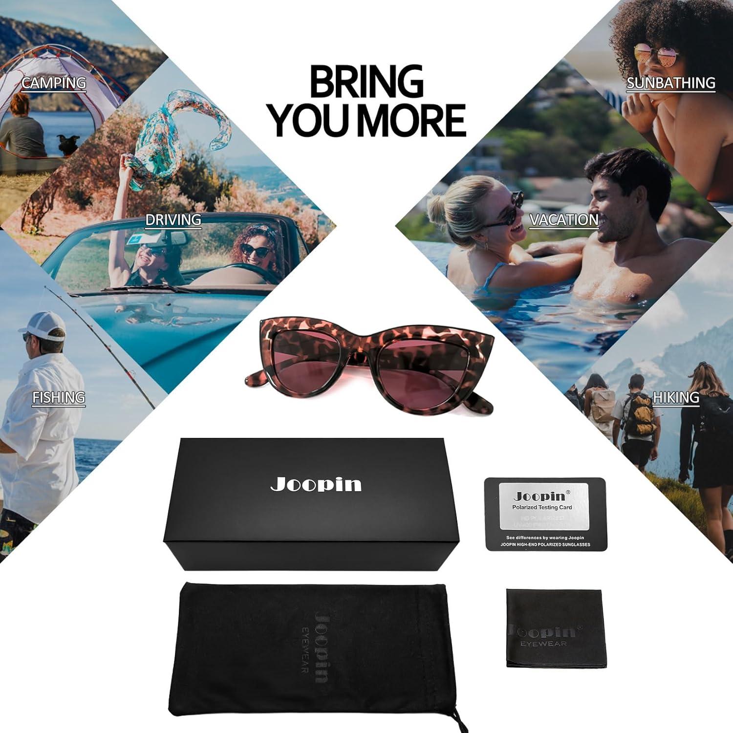 Gafas de sol Joopin ojo de gato polarizadas para mujer