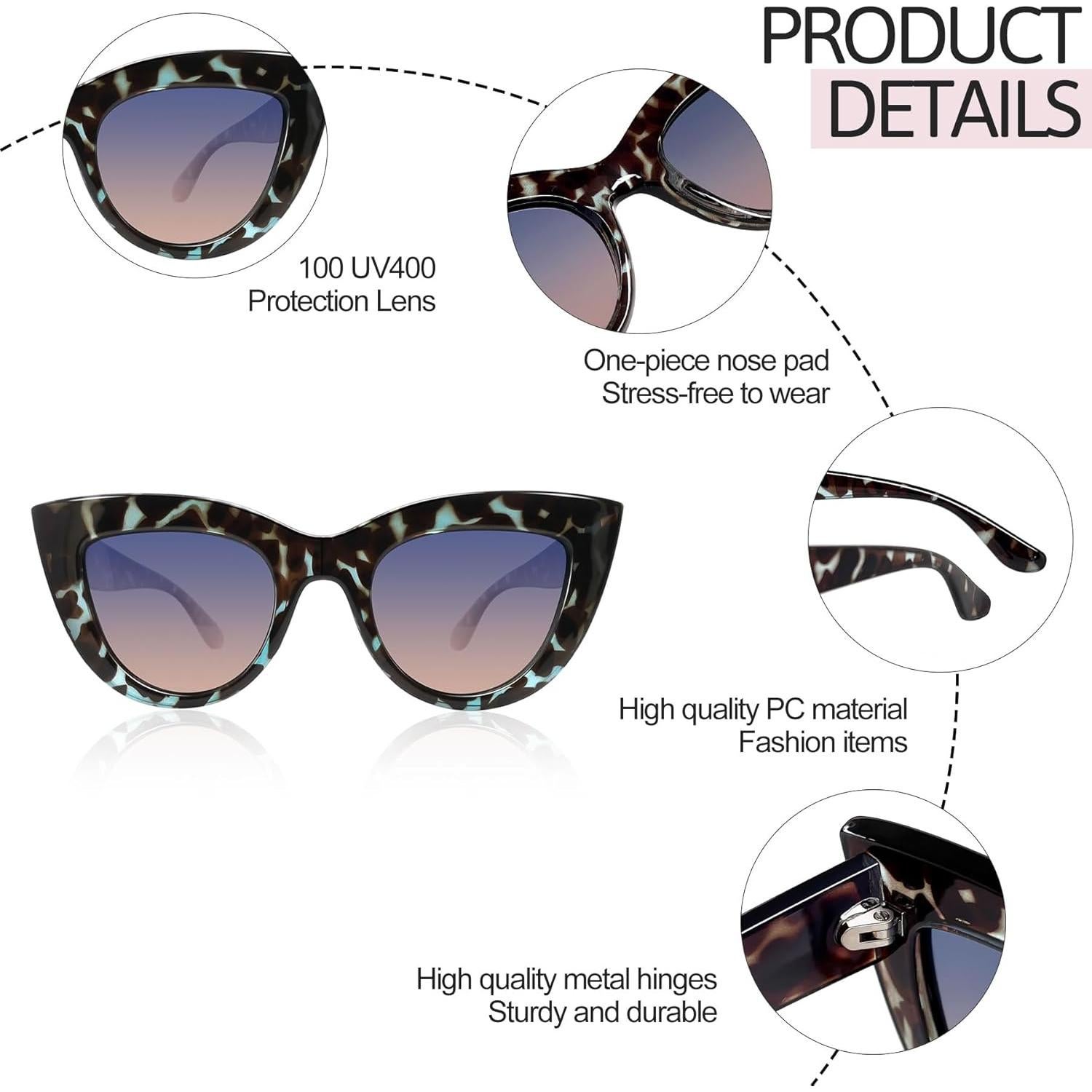 Gafas de sol ojo de gato Joopin polarizadas para mujer