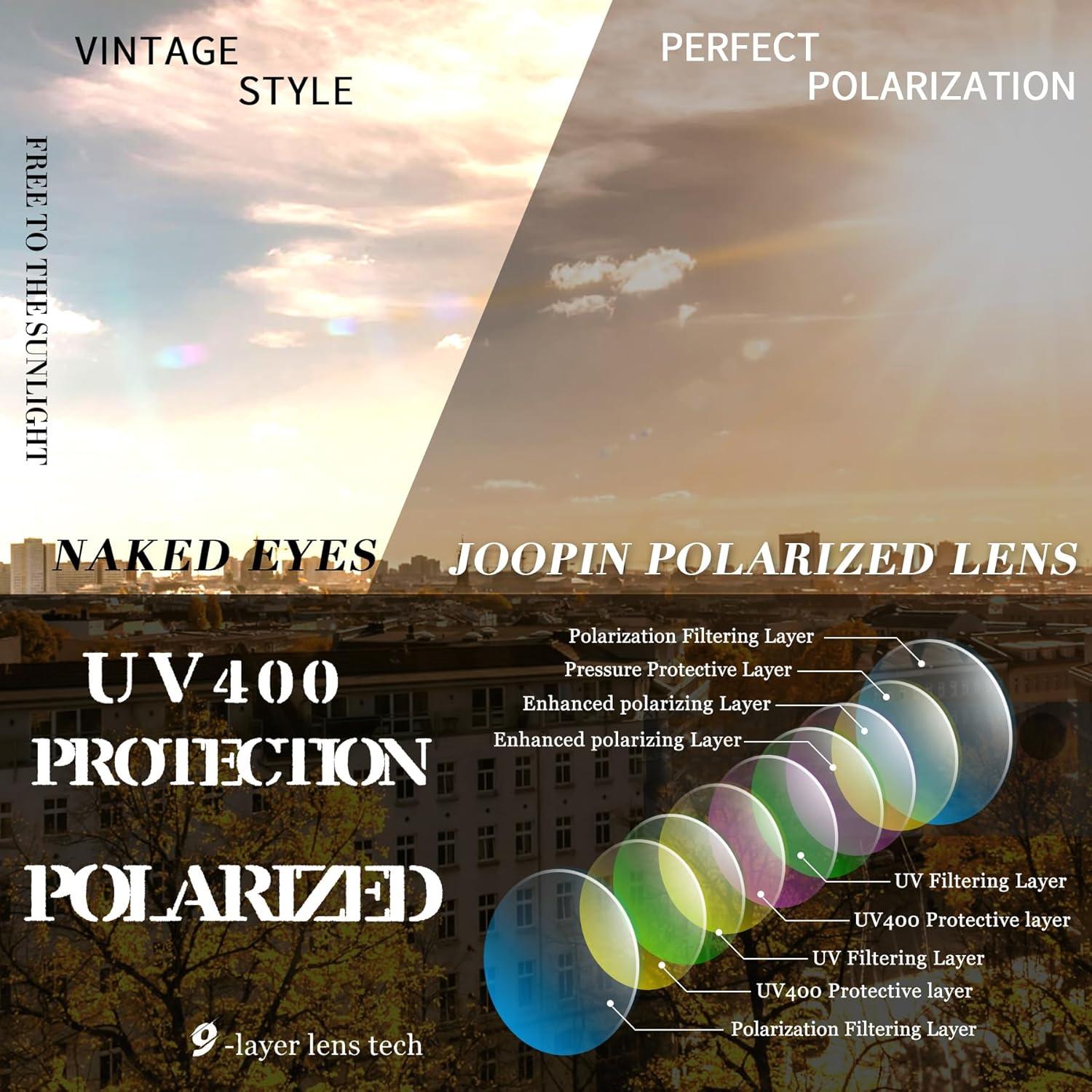 Gafas de sol cat eye Joopin polarizadas UV400 para mujer