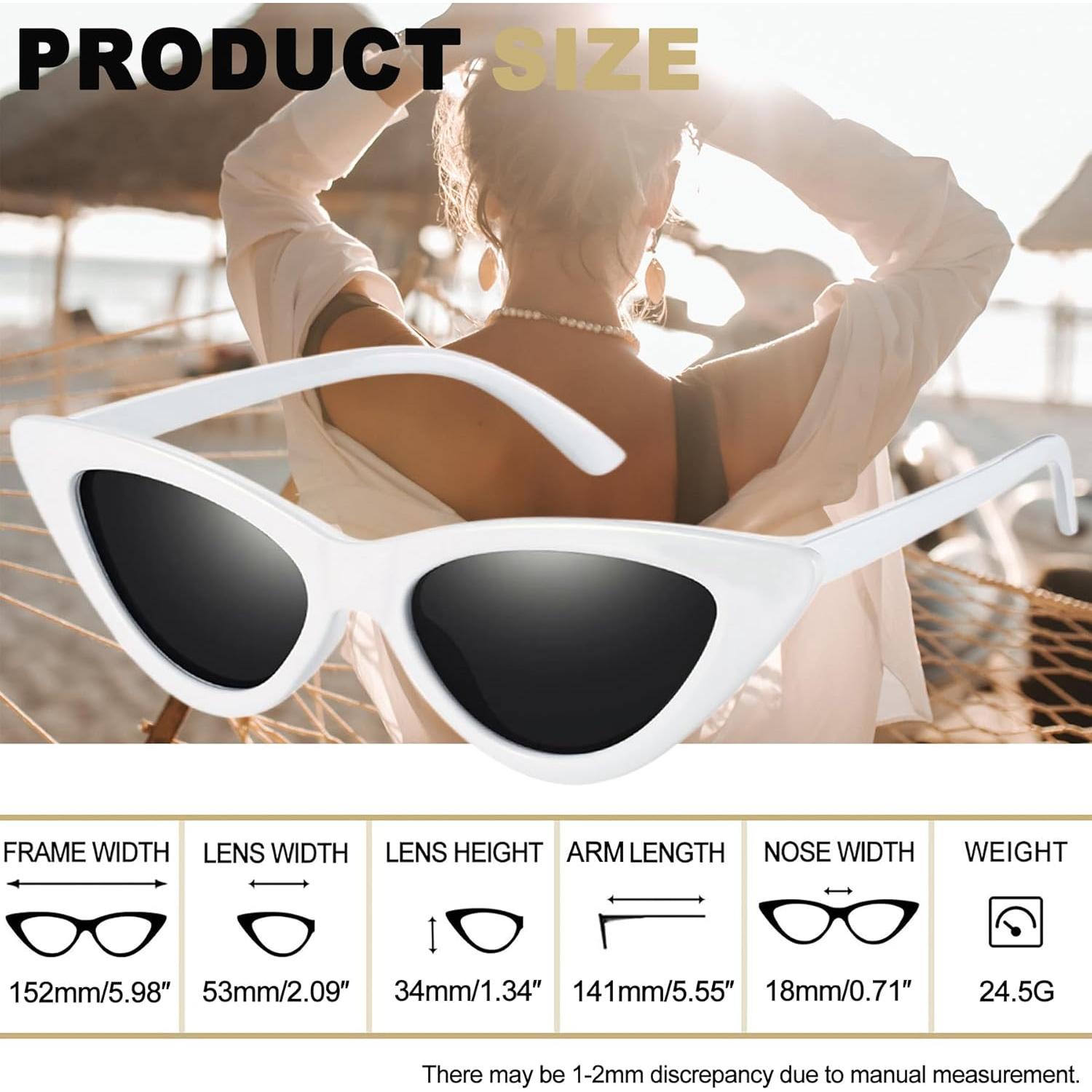 Gafas de sol cat eye Joopin polarizadas UV400 para mujer