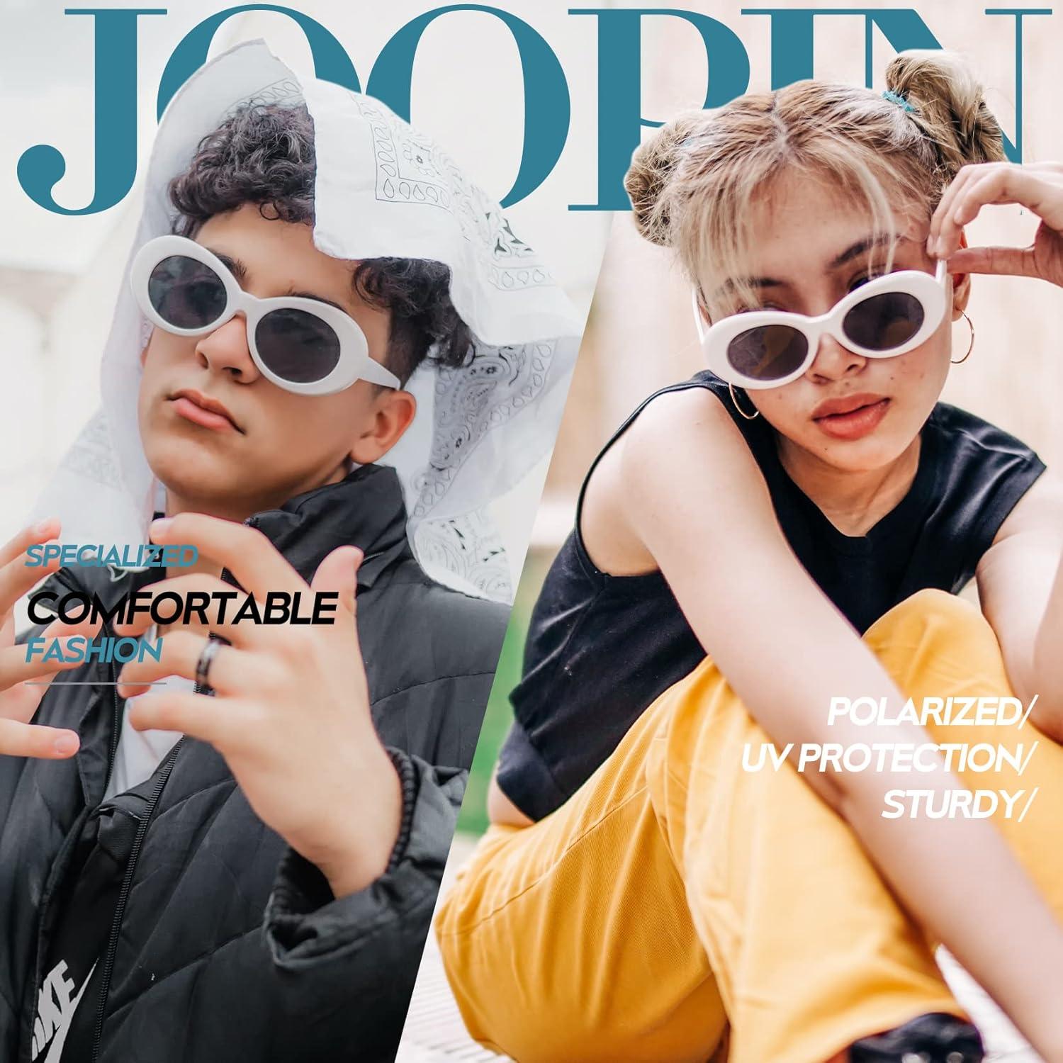 Gafas de sol polarizadas Joopin estilo retro ovaladas