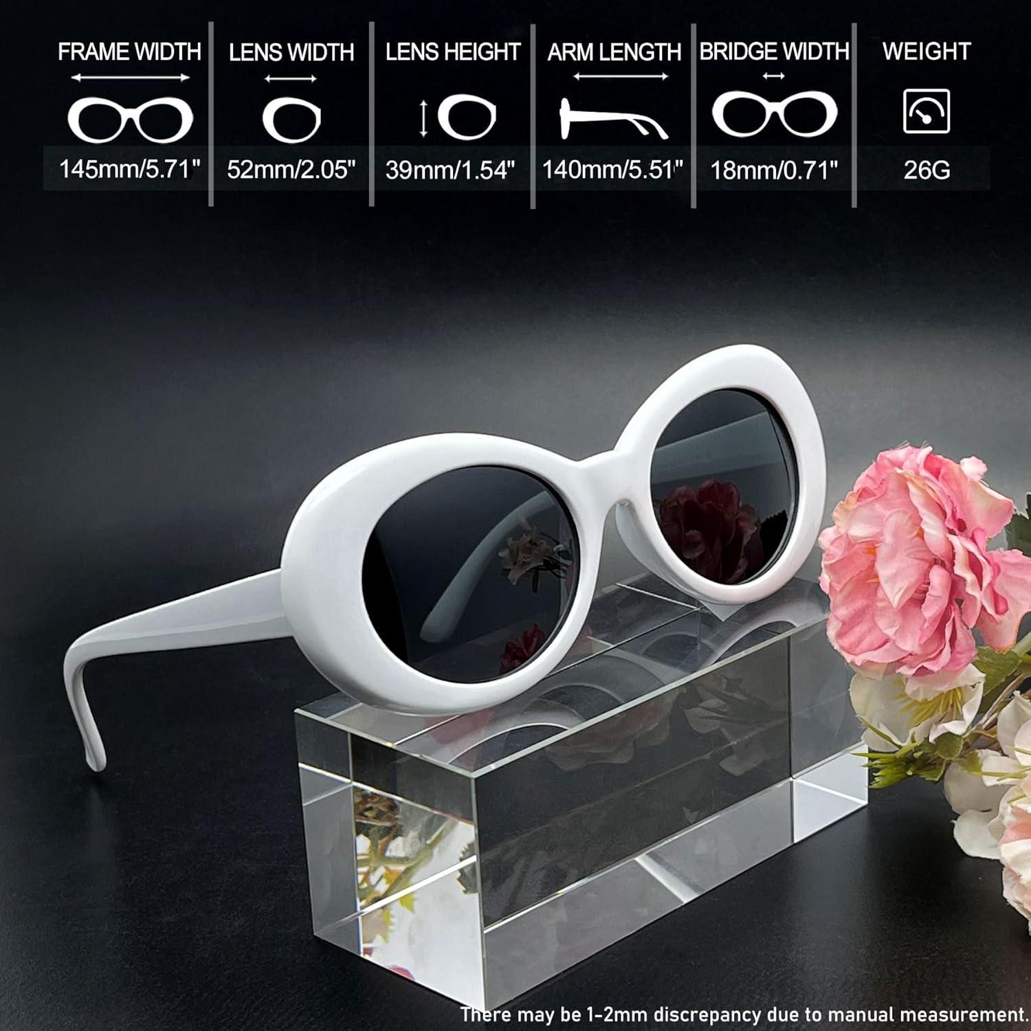 Gafas de sol polarizadas Joopin estilo retro ovaladas