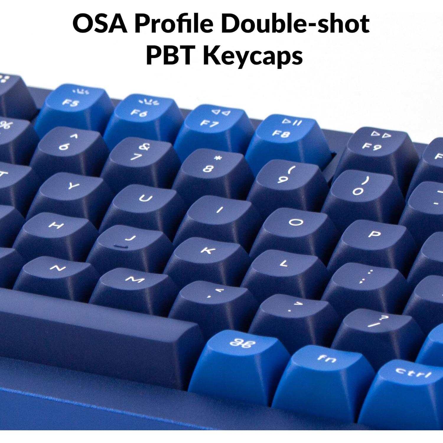 Teclado Mecánico Keychron Q1 RGB 75% Personalizable Azul