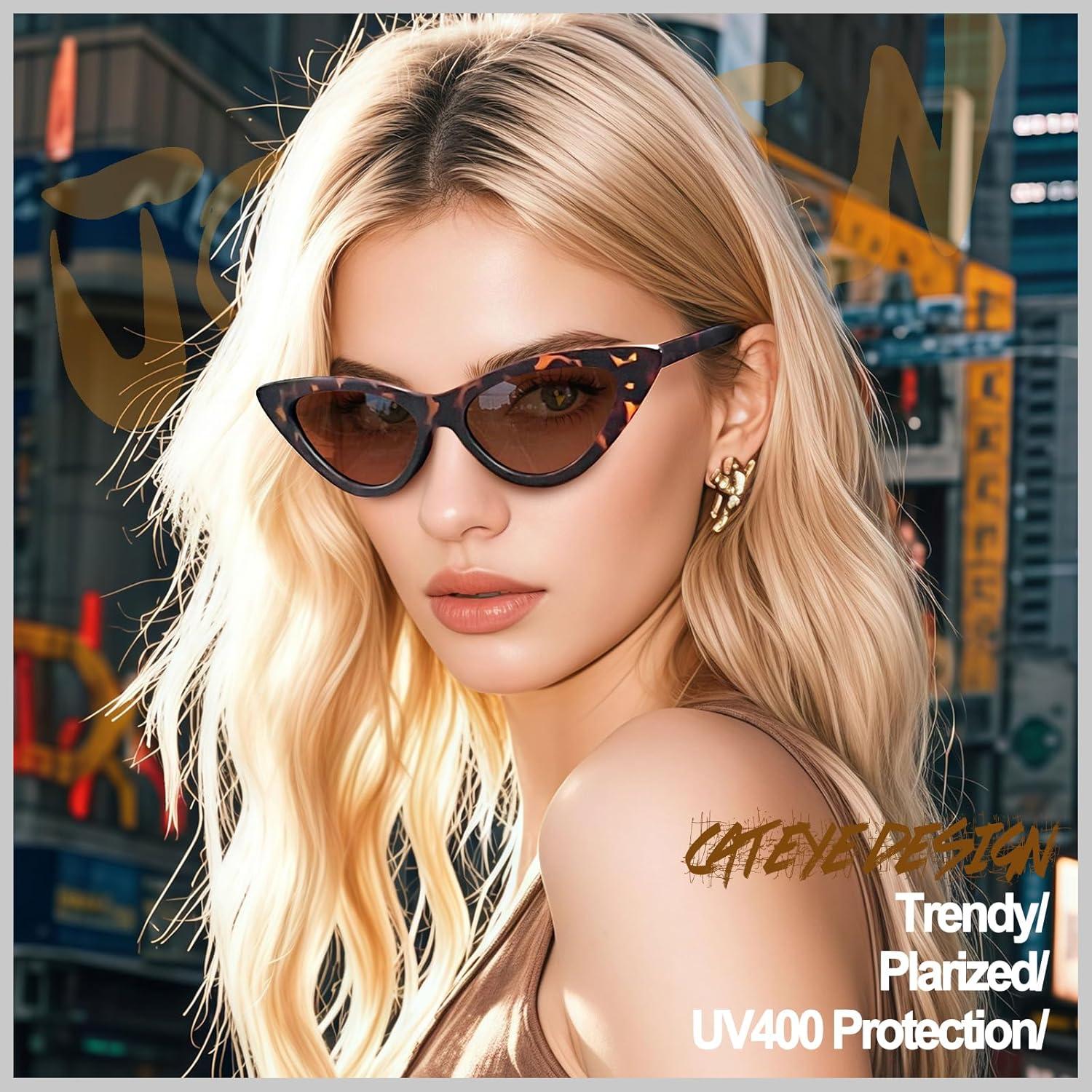 Gafas de sol cat eye Joopin polarizadas UV400 para mujer