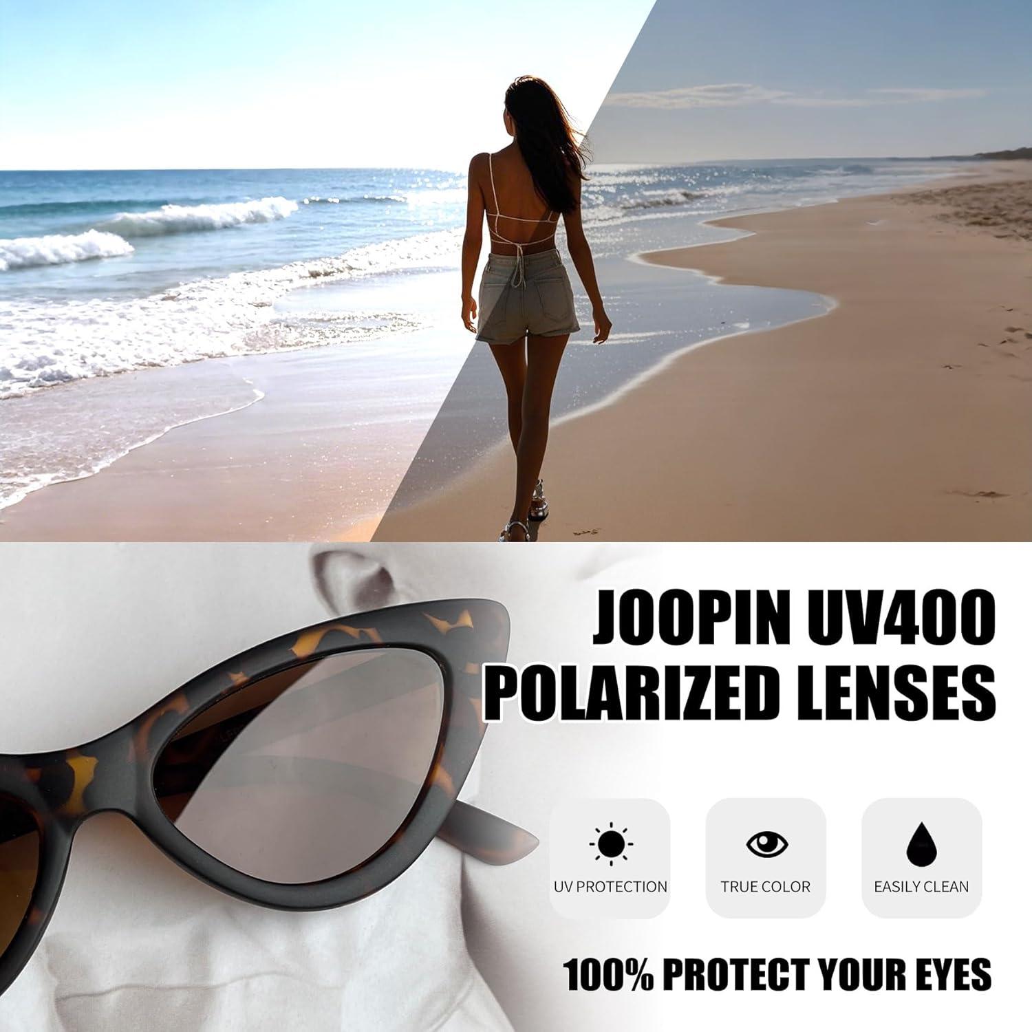 Gafas de sol cat eye Joopin polarizadas UV400 para mujer