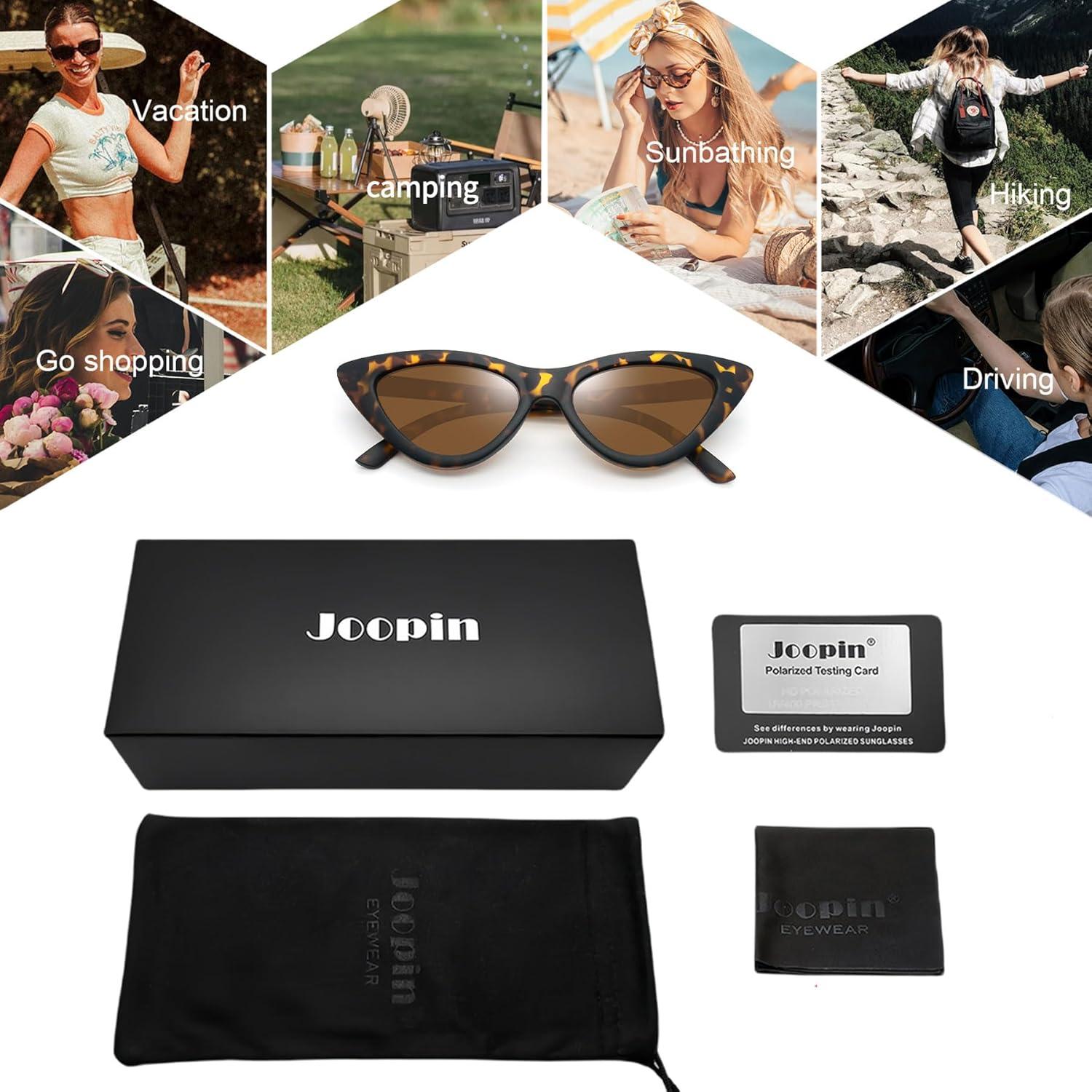 Gafas de sol cat eye Joopin polarizadas UV400 para mujer