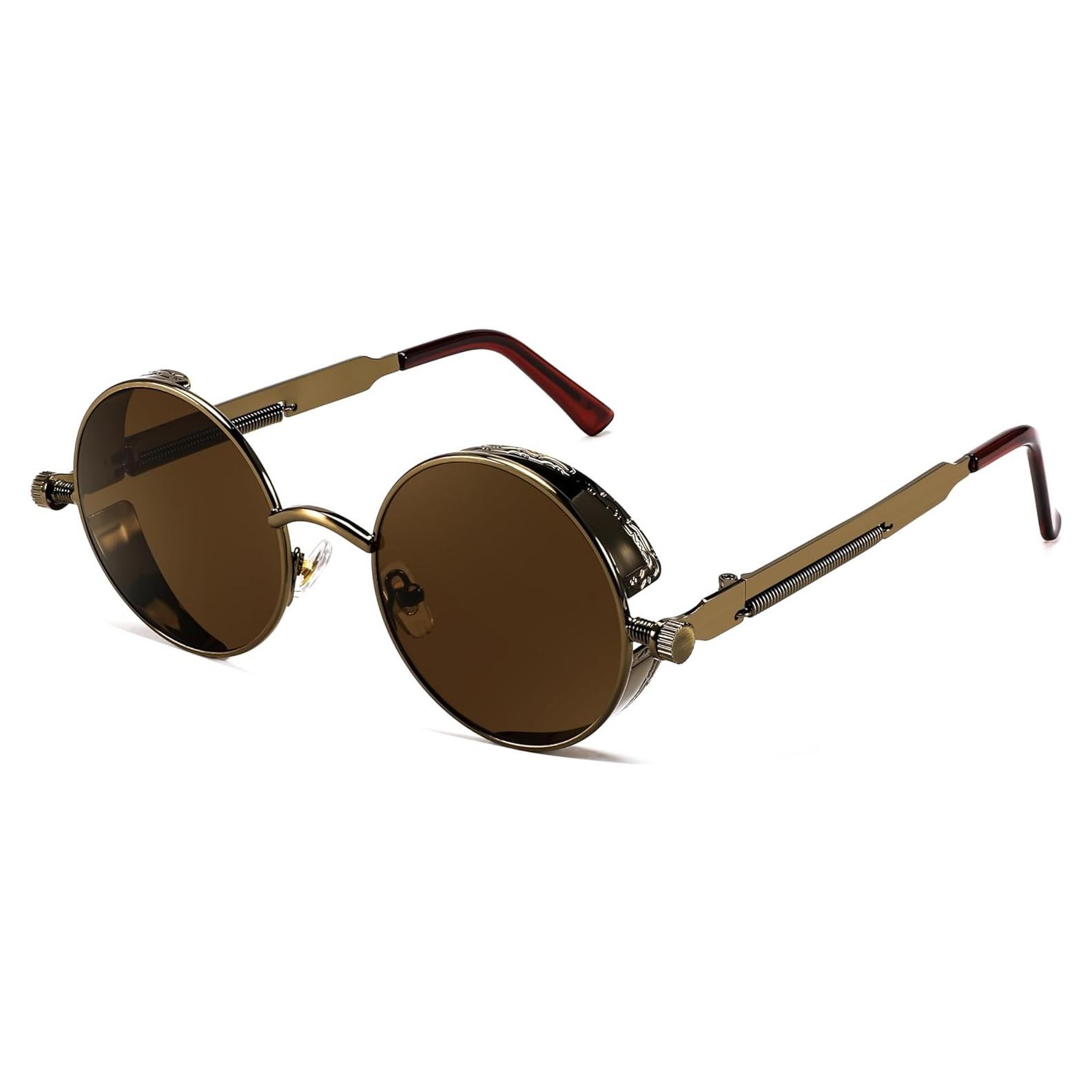 Gafas de Sol Retro Steampunk FEISEDY Modelo B1857 Bronce