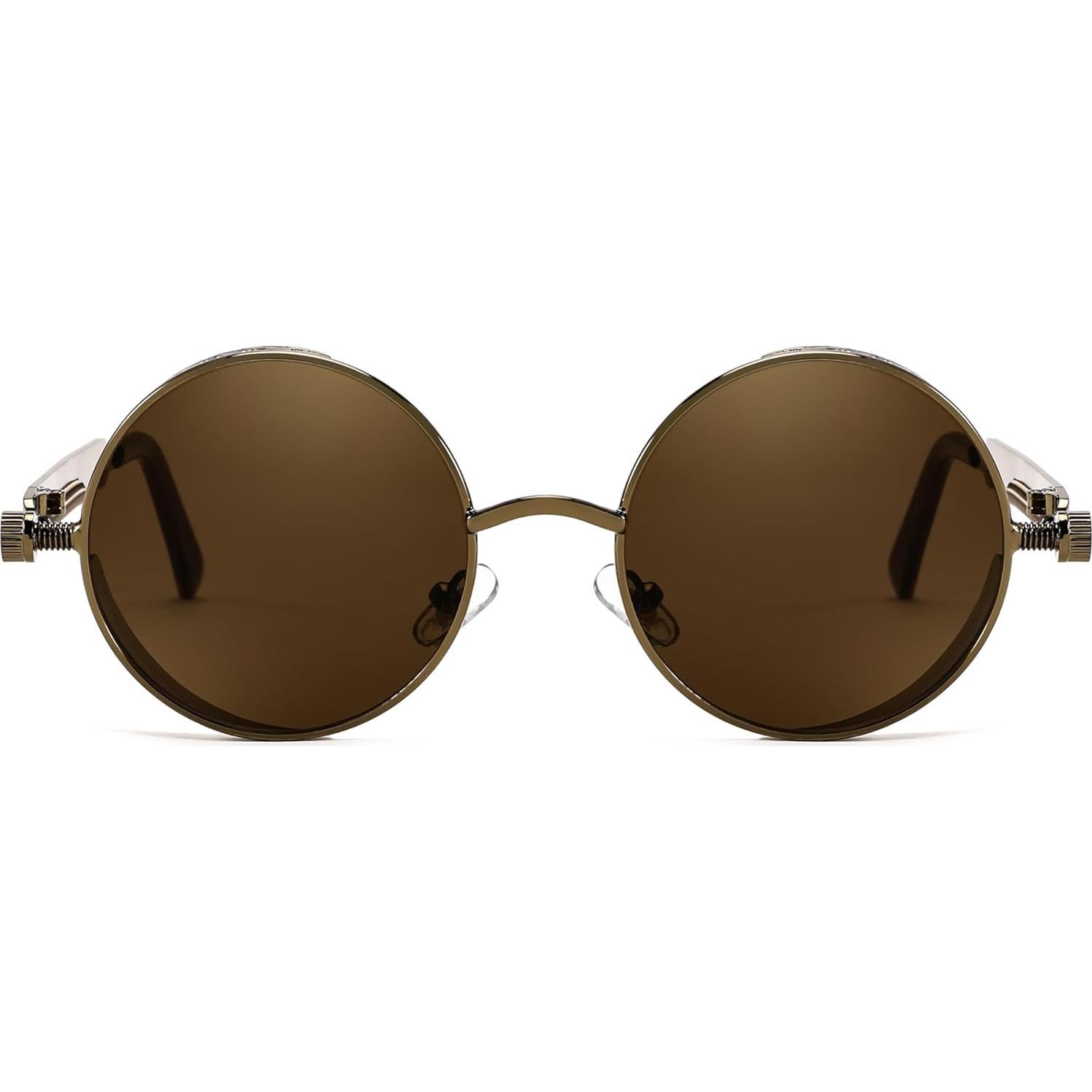 Gafas de Sol Retro Steampunk FEISEDY Modelo B1857 Bronce