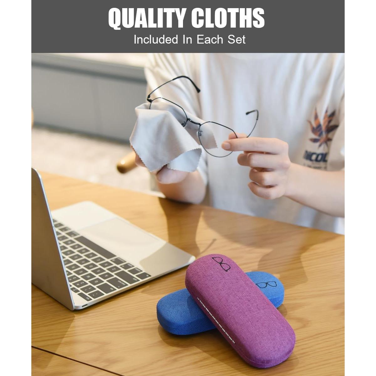 Estuche Duro RayLove 3-Pack para Gafas de Lectura