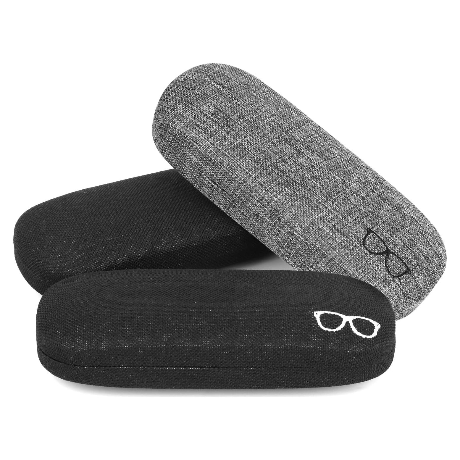 Estuche Duro RayLove para Gafas de Sol - Paquete de 3