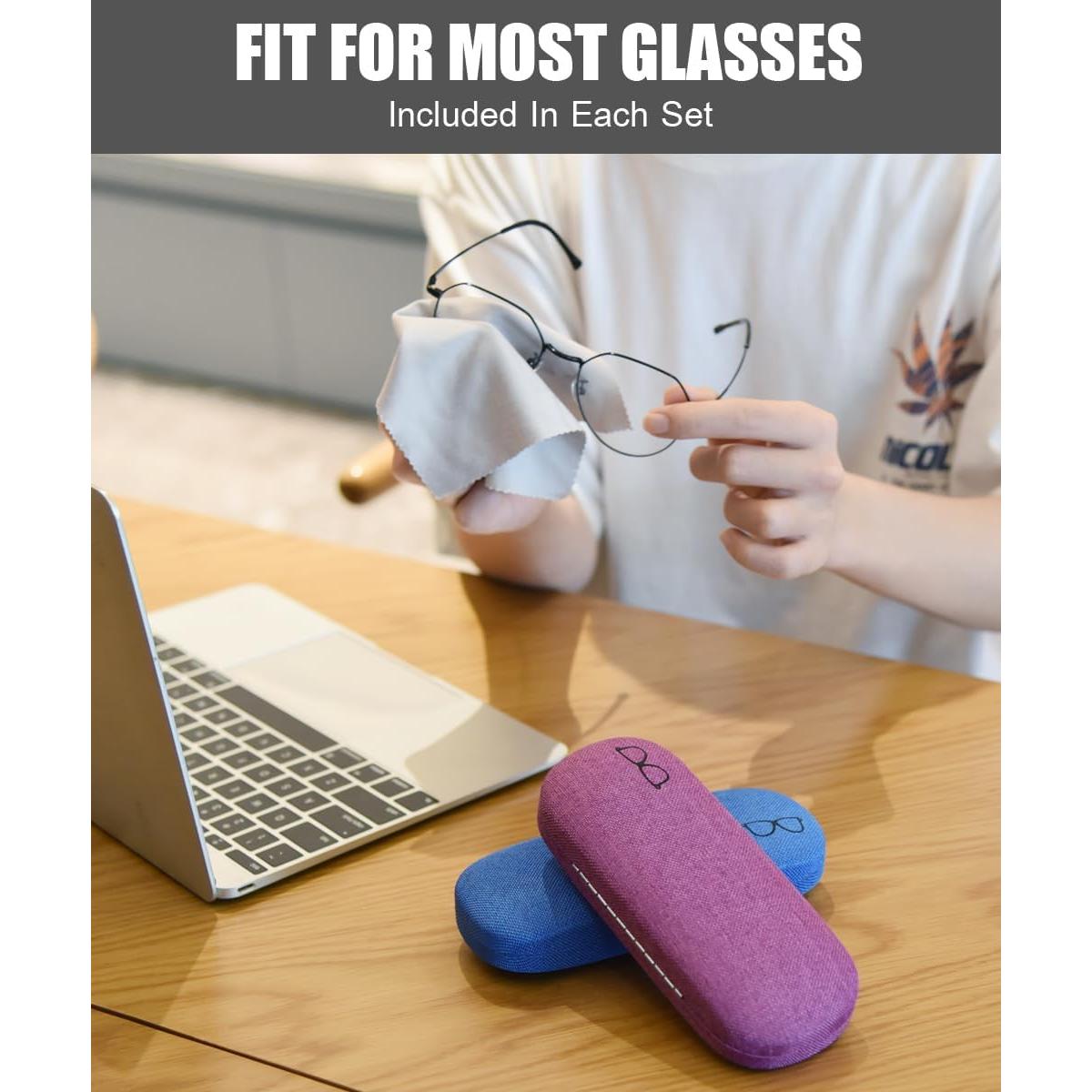 Estuche Duro RayLove 3-Pack para Gafas de Lectura