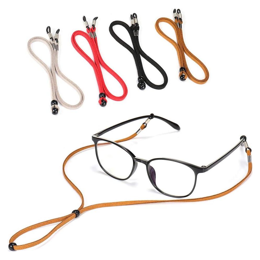 Correa para Gafas SCWJTF Ajustable con Paño de Limpieza