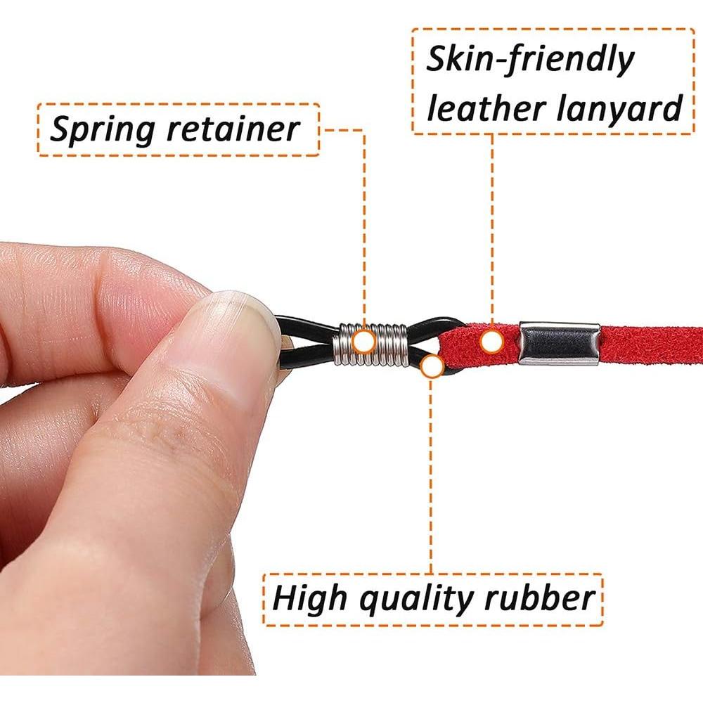 Correa para Gafas SCWJTF Ajustable con Paño de Limpieza