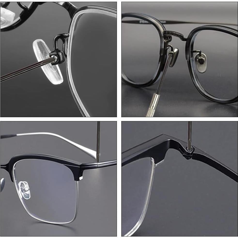 Kit de Reparación de Gafas Kingsdun 1100 Piezas con Destornilladores