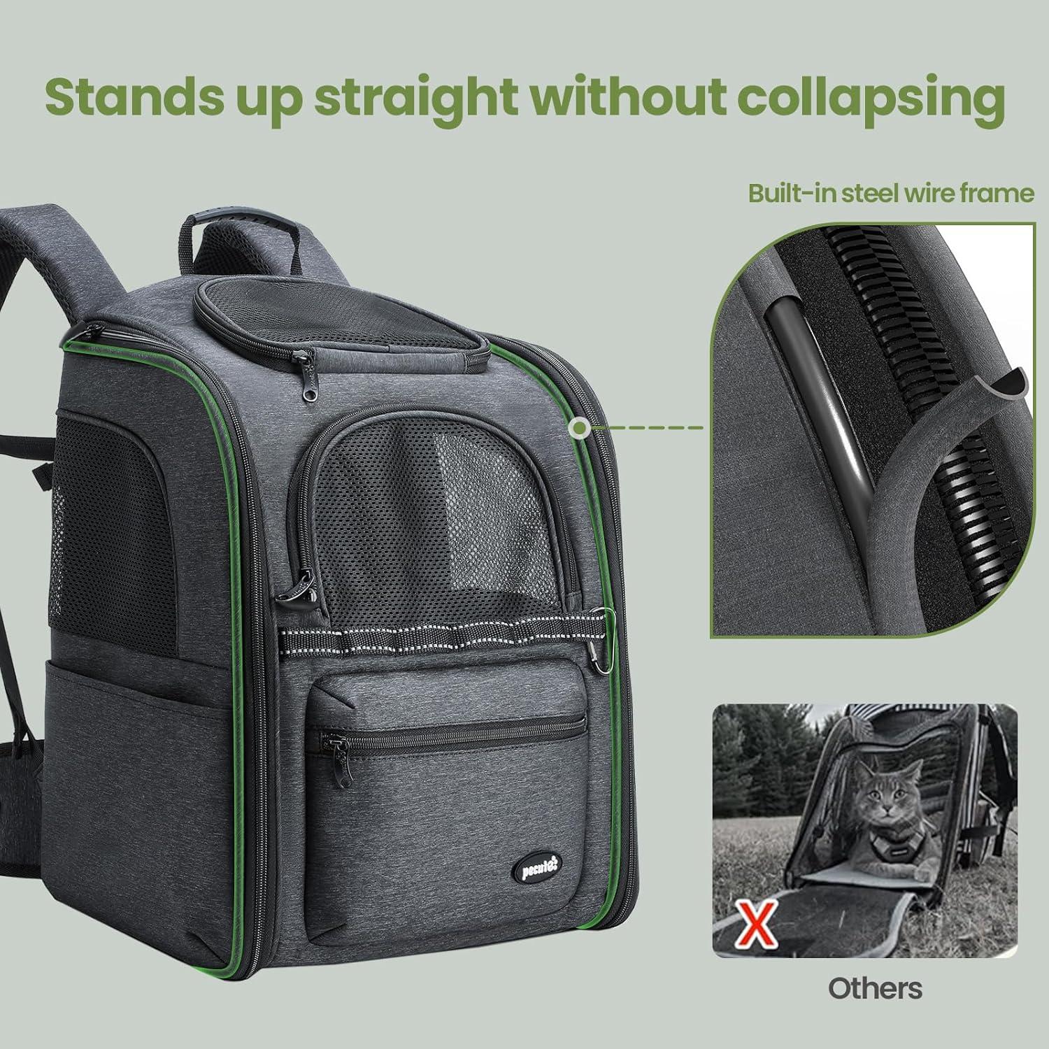 Mochila Transportadora Pecute para Gatos y Perros Pequeños