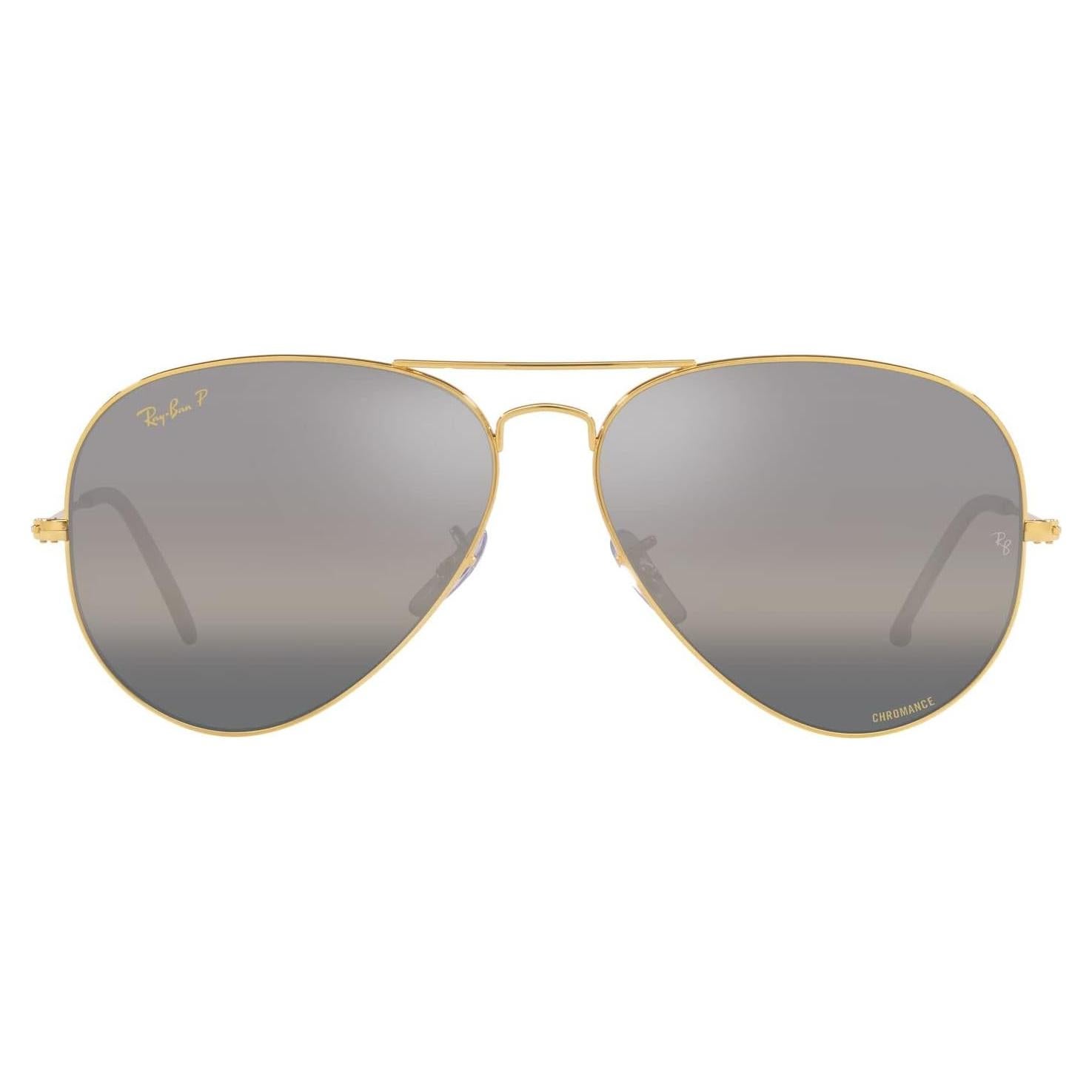 Gafas de Sol Ray-Ban Aviador Polarizadas 55mm Oro Legend
